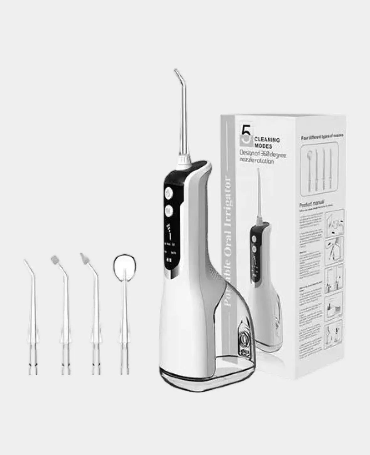 (6-piece set) 330ml Electric Water Pressure Water Flosser Oral Irrigator Z