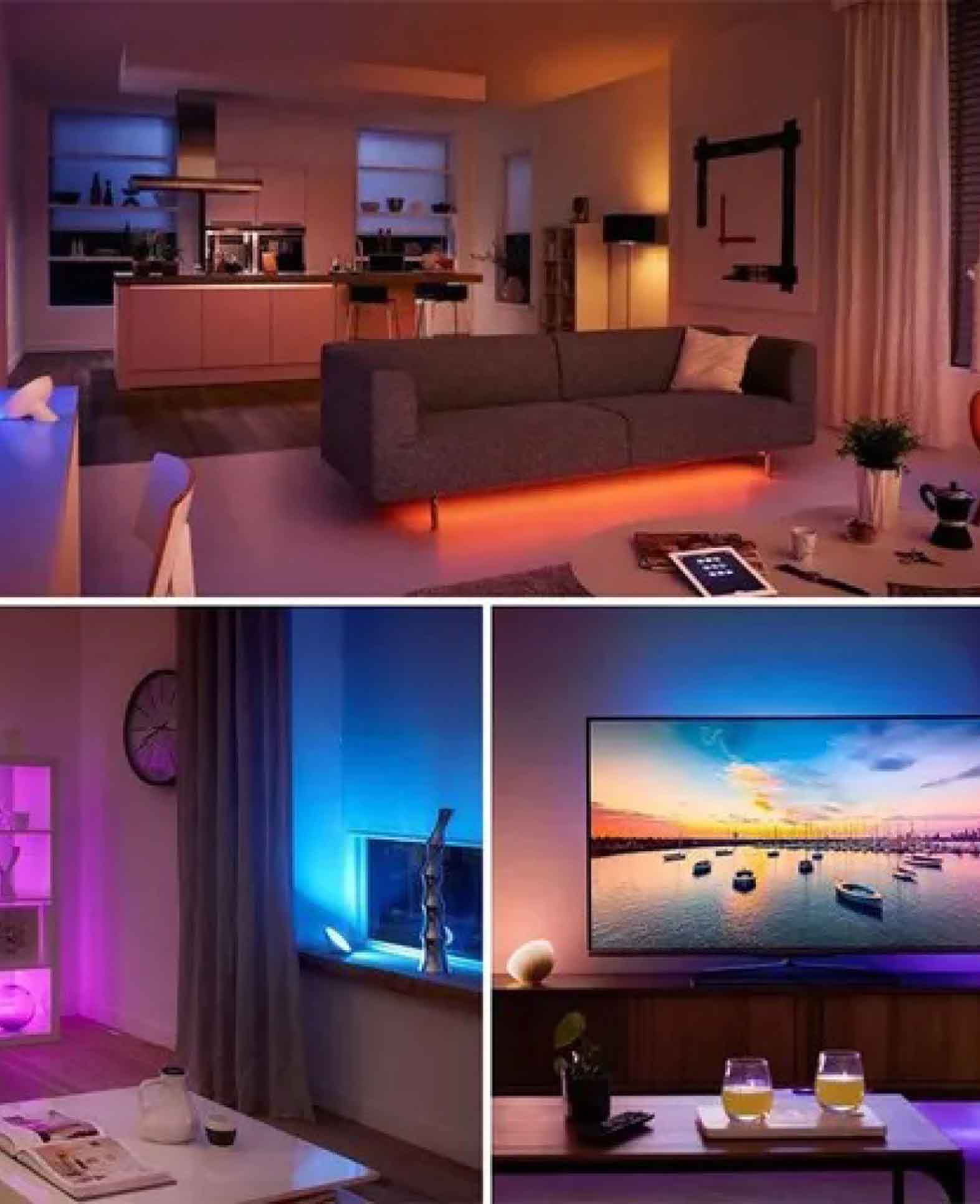 (5m) 300 LED RGB Strip Light TV Backlight