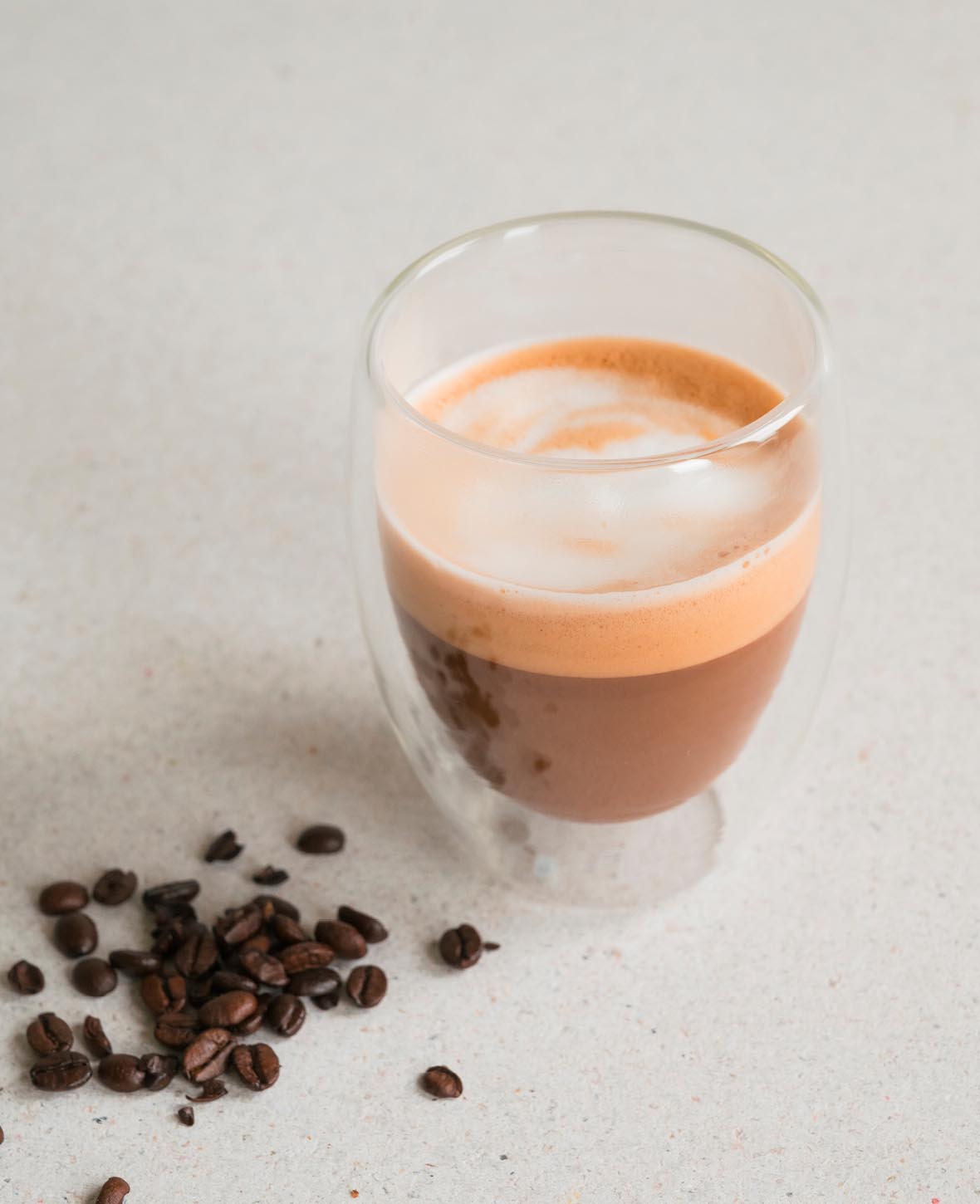 (Lot de 4) Verre à cappuccino double paroi 350 ml