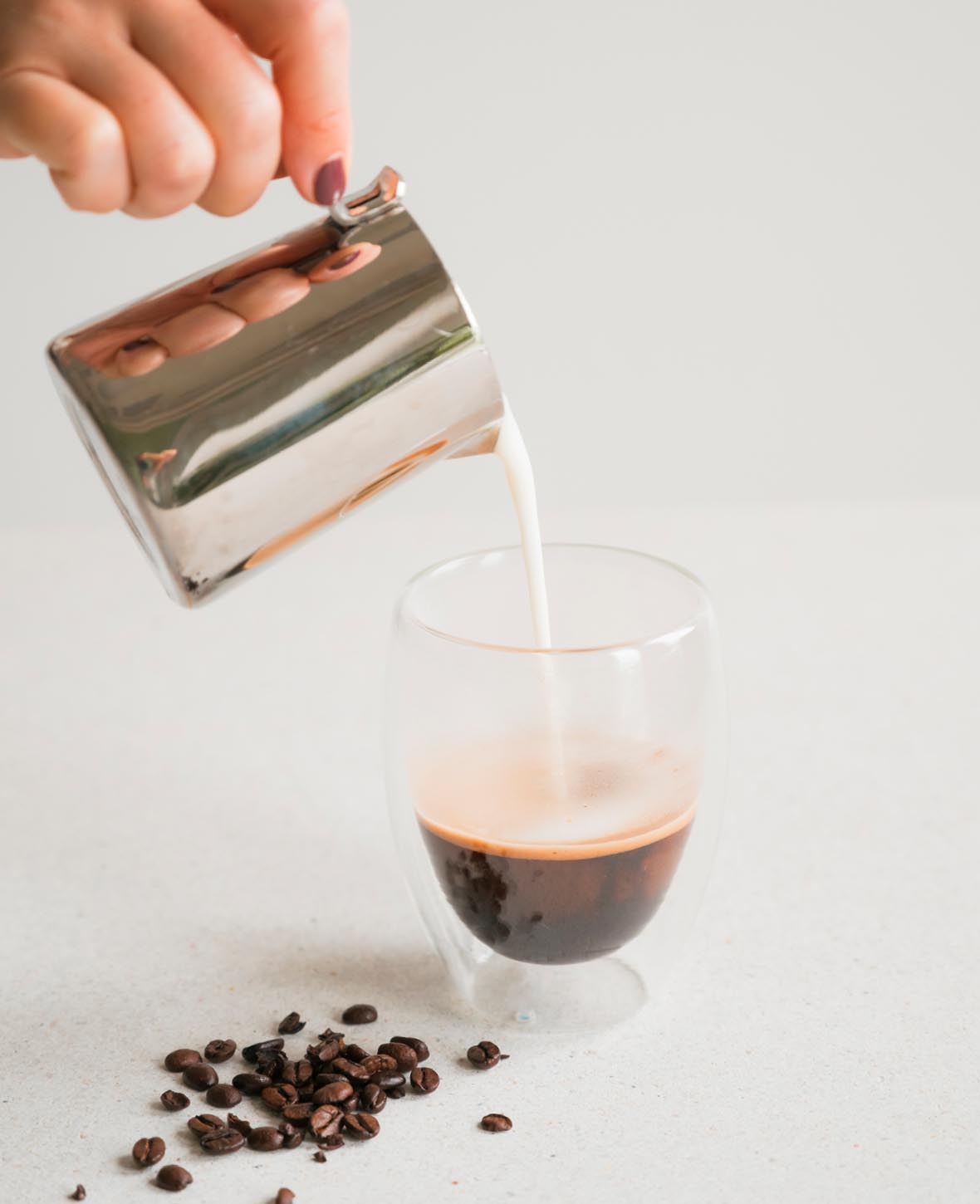 (Lot de 4) Verre à cappuccino double paroi 350 ml