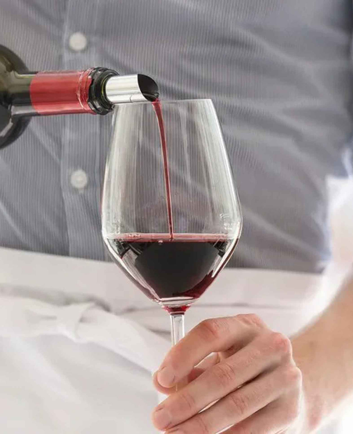 (Set of 50) Ø75mm Aluminum Drop Stop Wine Pourer
