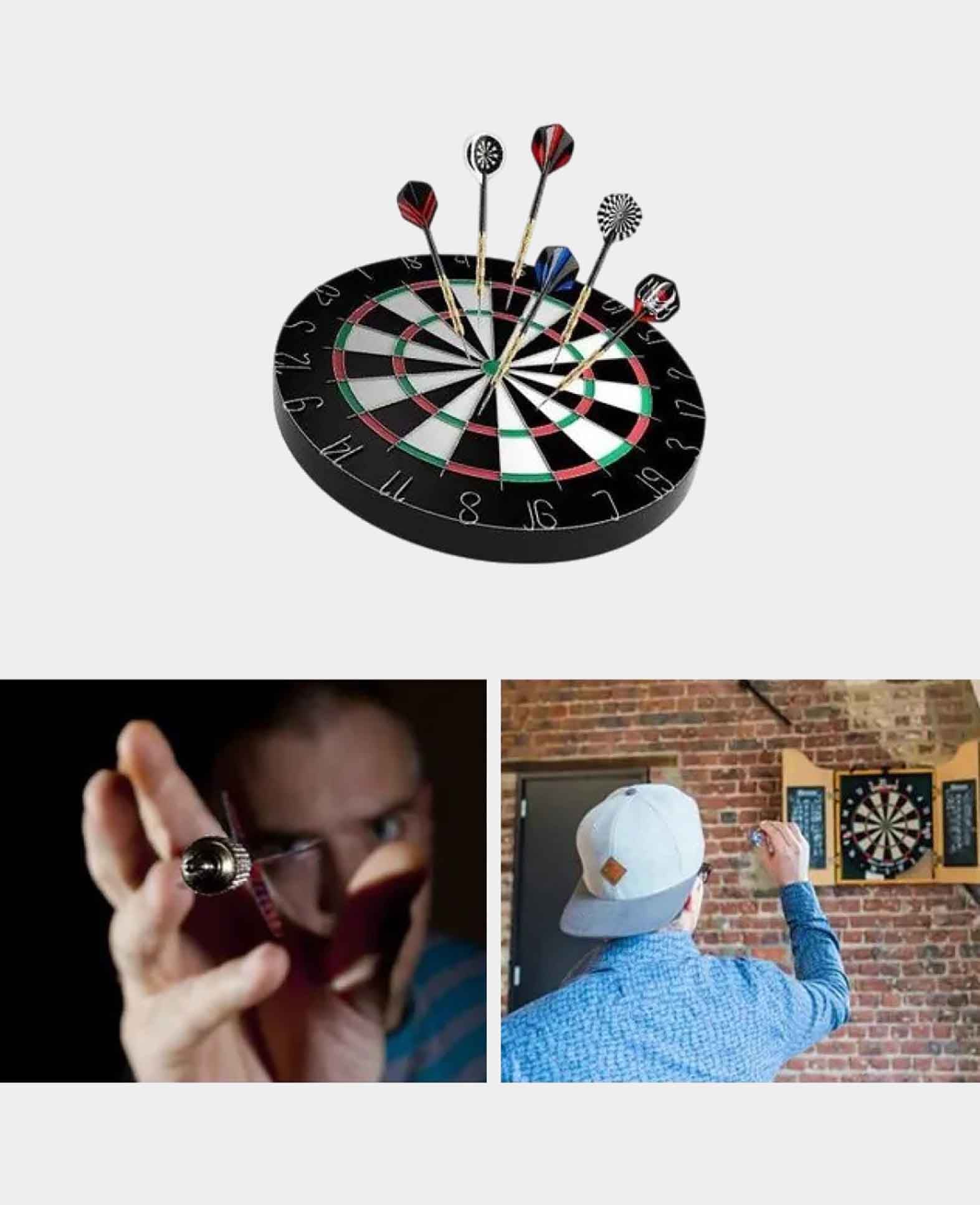 Steeldart Pfeile Totenkopf Wurf Flights Dart Kit - Bunt, 12 Stk.