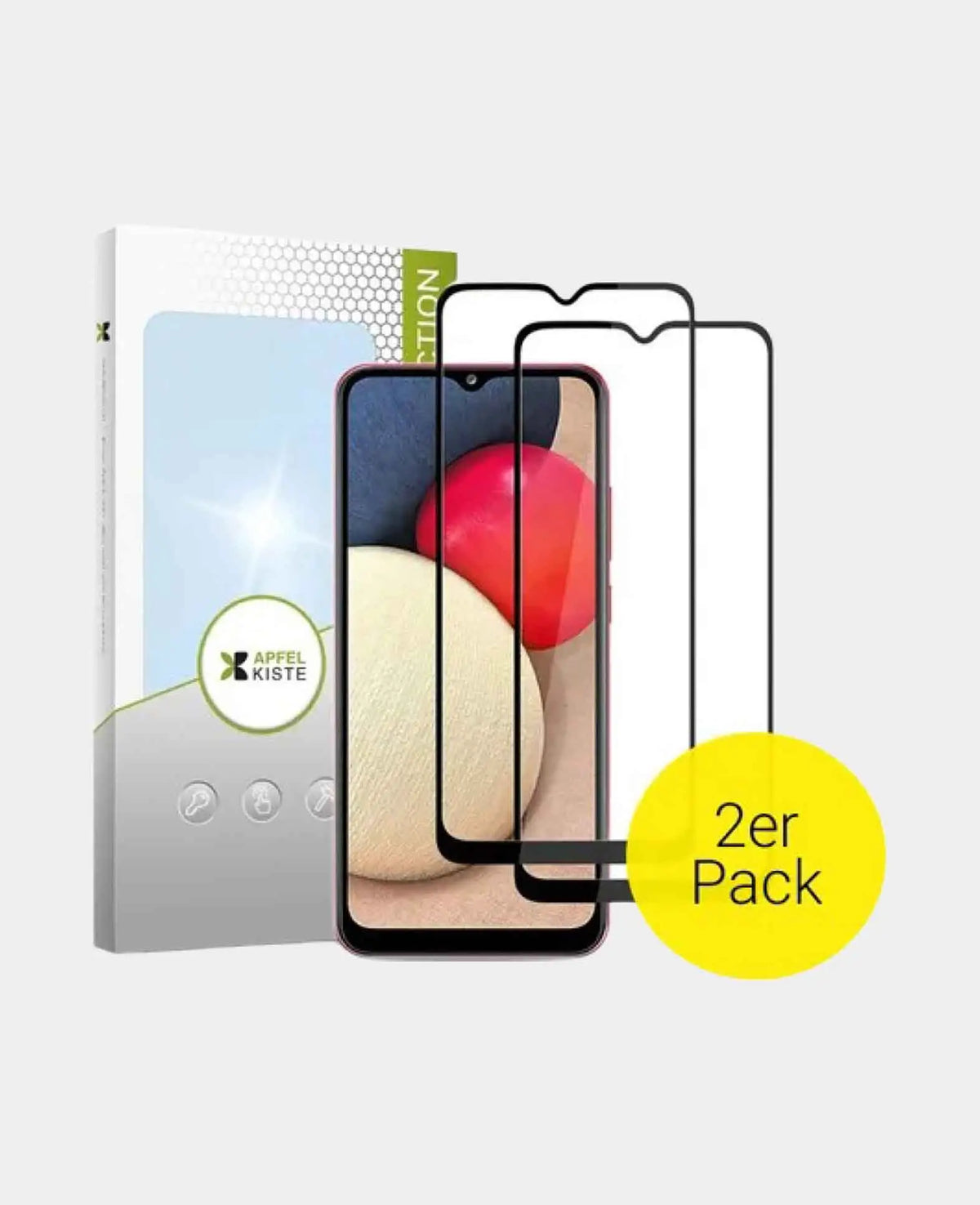 Apfelkiste - (2er Set) Samsung Galaxy A54 5G Panzer Glas Displayschutz