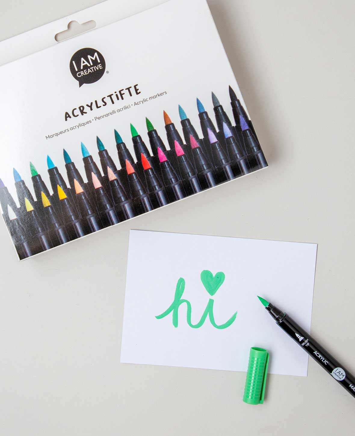Wasserfeste Acryl Permanent Brush Marker Lack Mal Stifte, 30 Stk.