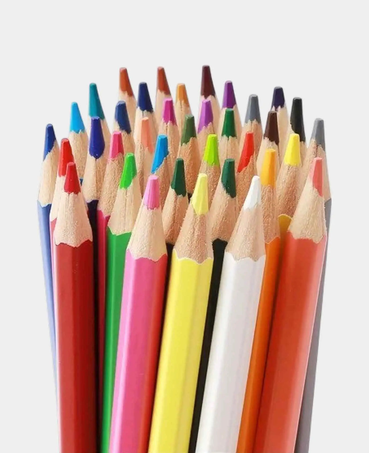 Wooden Color Pencils Sketch Colored Pencils with Sharpener + Case, 122-piece Set