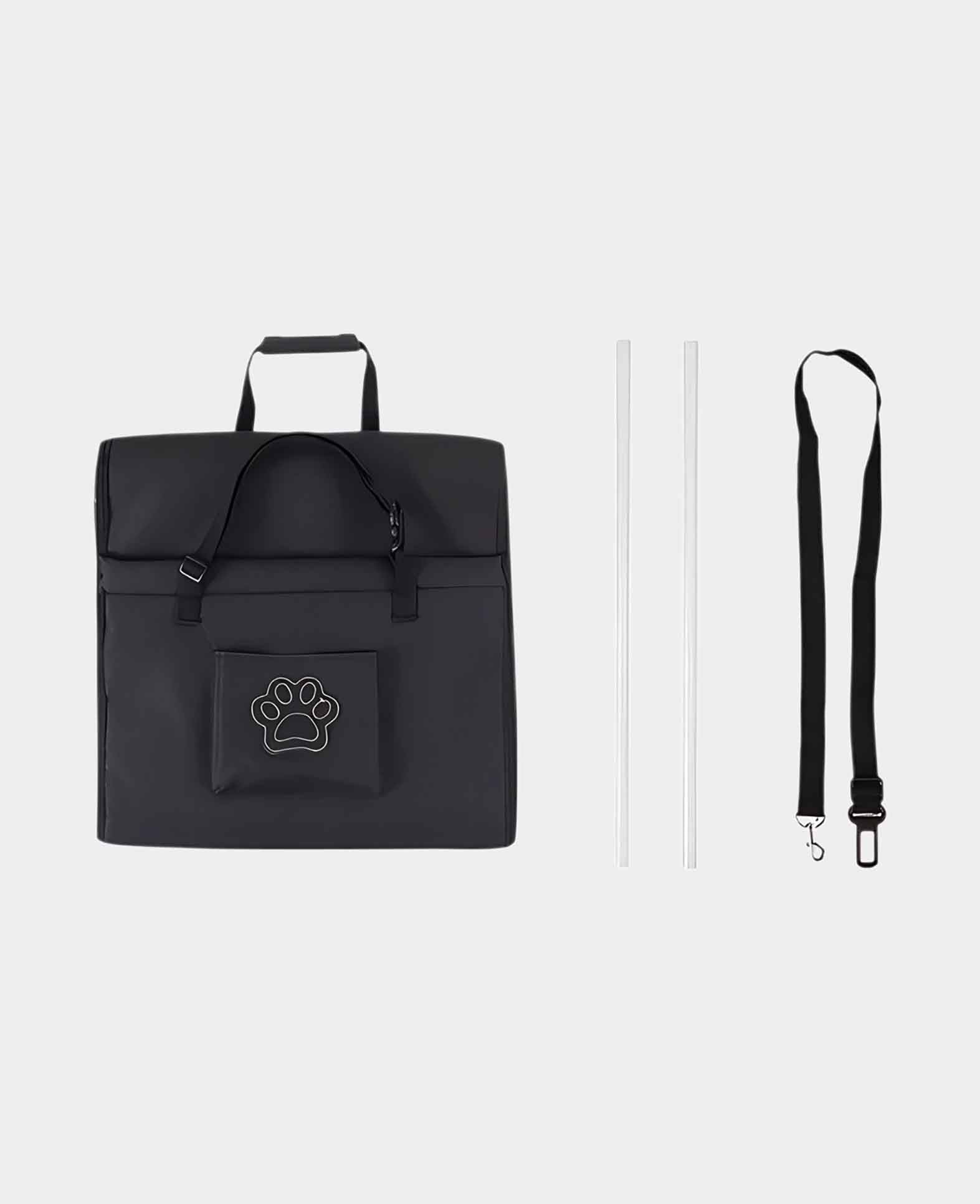 Faltbarer Auto-Hundesitz 49x49cm – Sicher & bequem