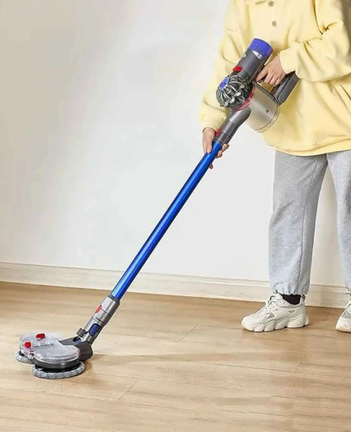Electric Mop Head Attachment with Water Tank incl. 6 Cloths