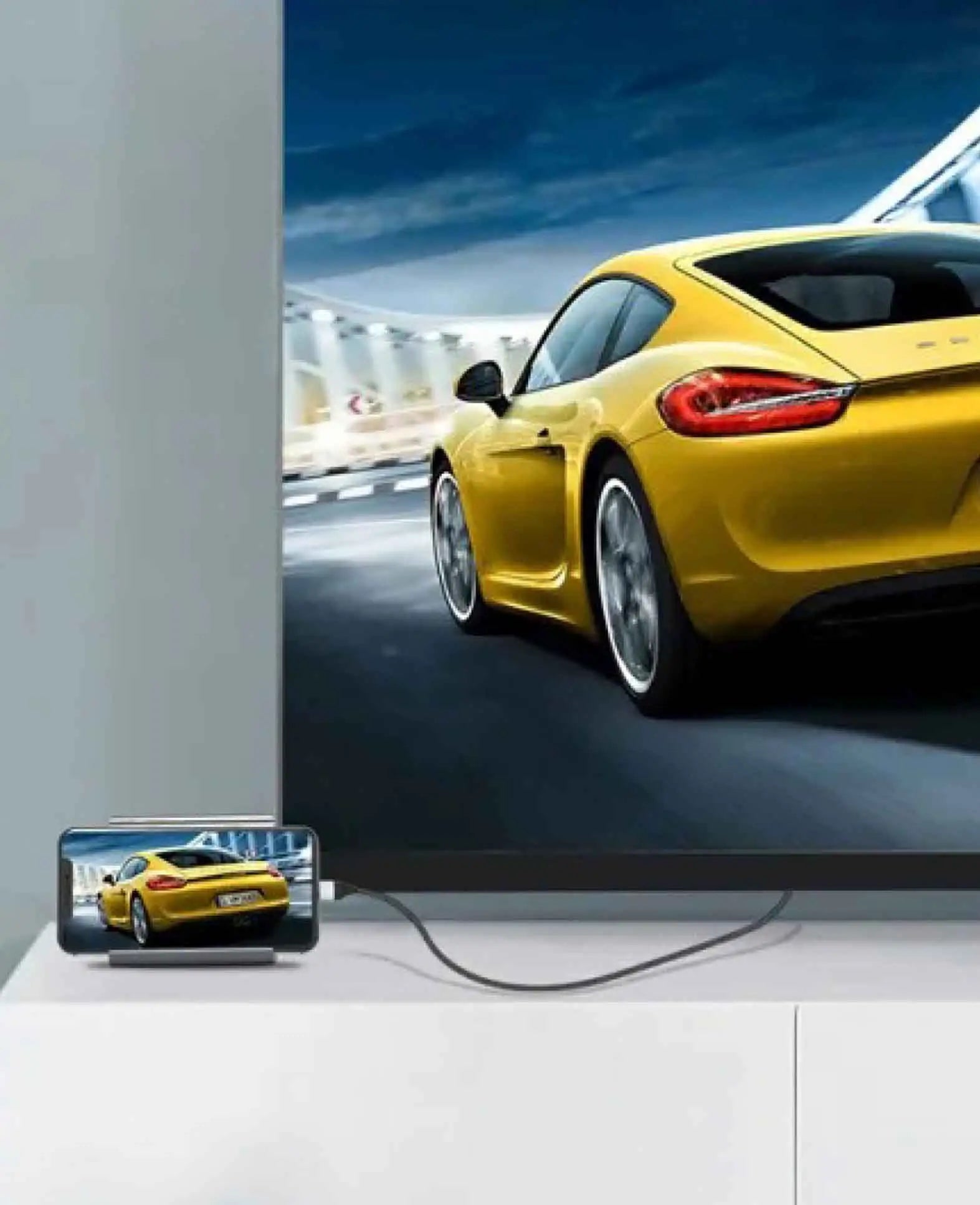 (2m) Lightning to HDMI 1080p Converter Adapter Cable for Apple iPhone