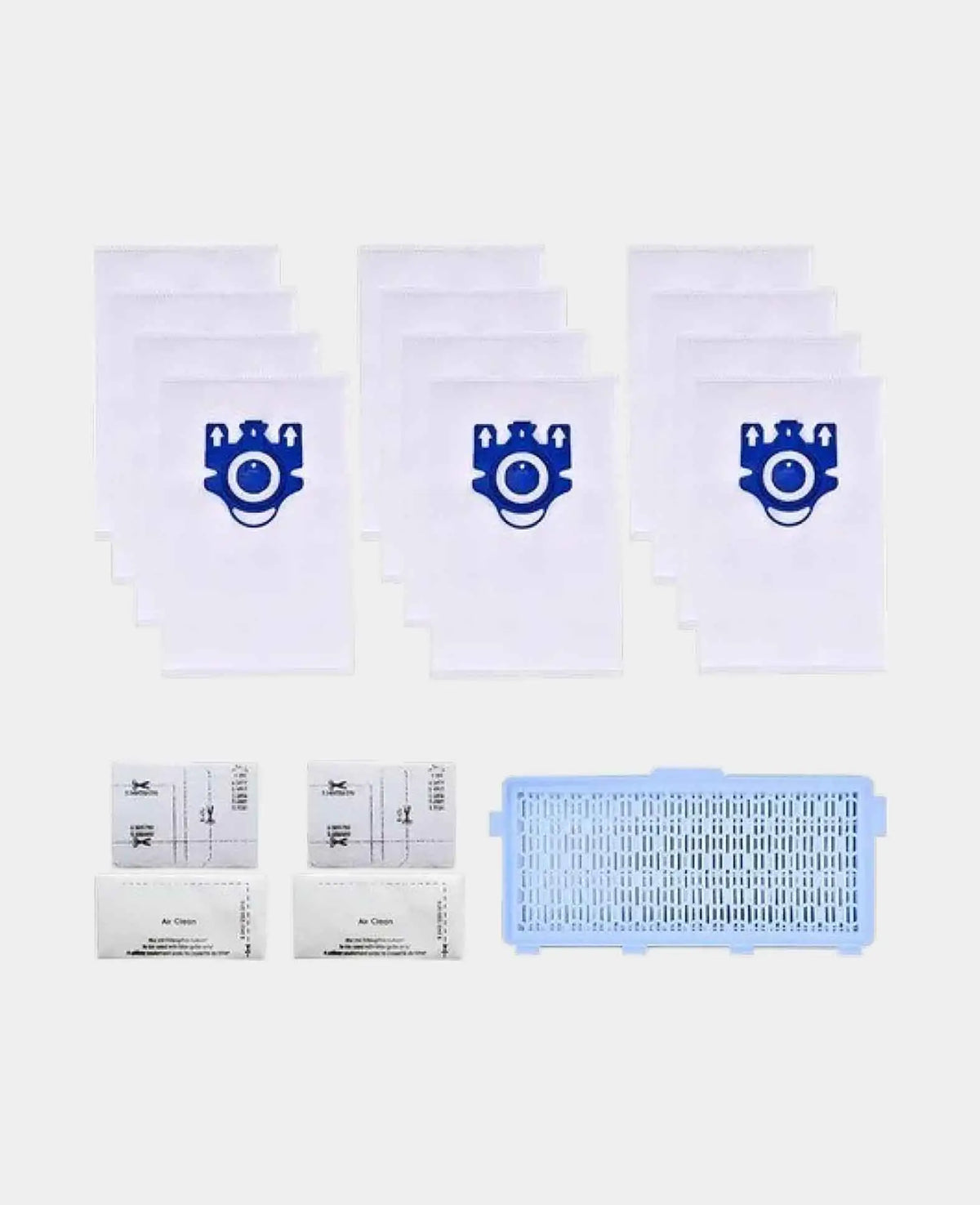 (17-tlg. Set) Ersatz Staub Beutel / Reinigungs Filter Kit für Miele St