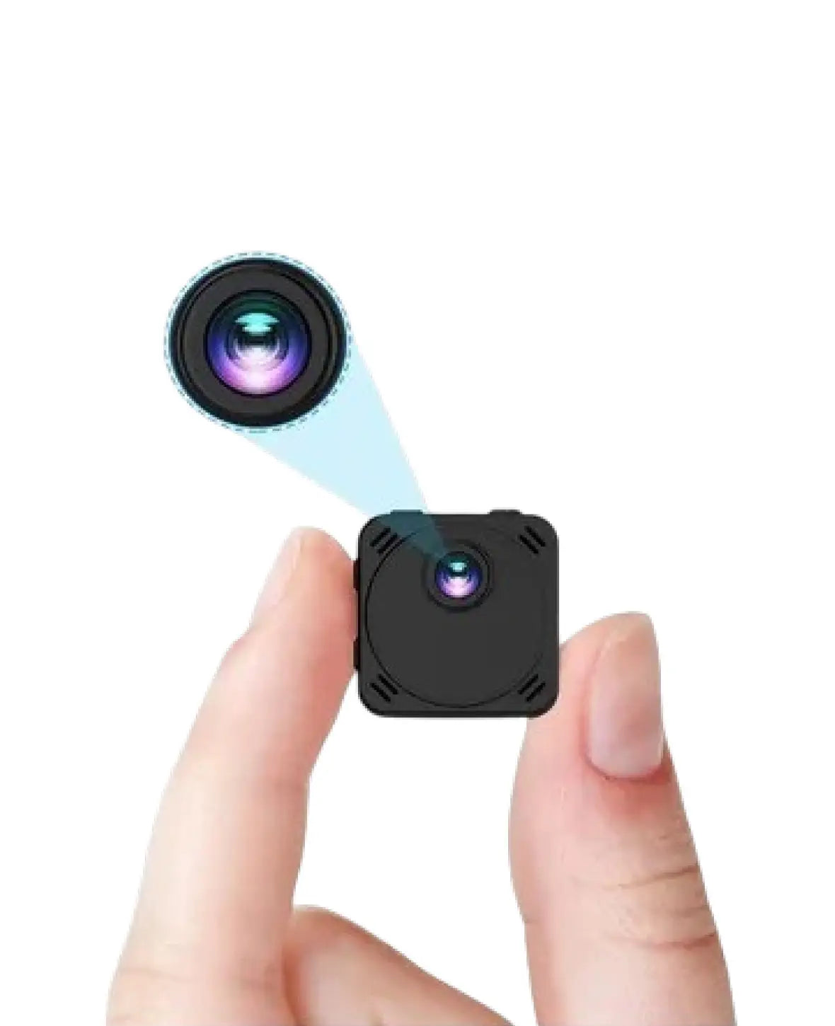 Mini WiFi IP Kamera Ultra HD 4K Infrarot LED's Nachtsichtfunktion mit