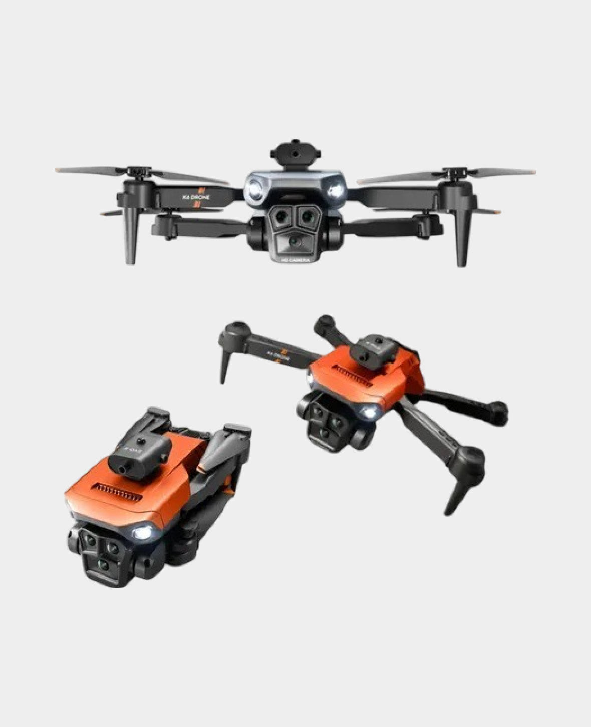 *WiFi Faltbare RC Quadrocopter 360° Obstacle Avoidance Drohne 3-fach 4K