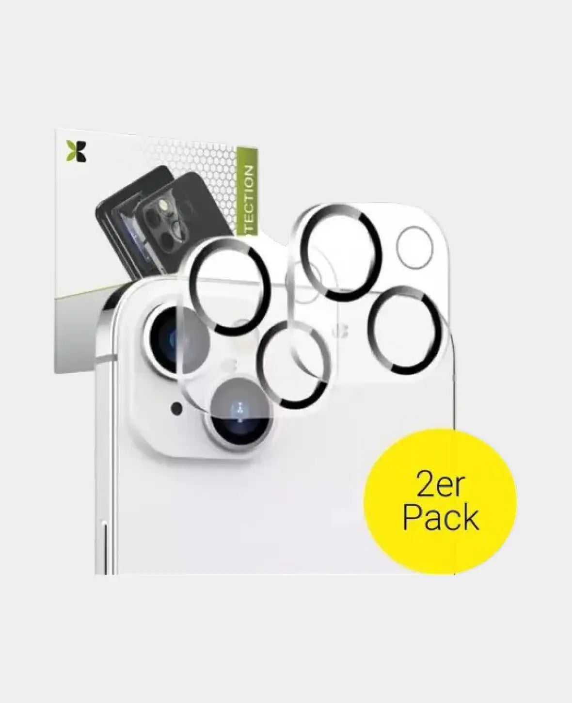 Apfelkiste - (2-piece set) iPhone 15 / iPhone 15 Plus Camera Lens Prot