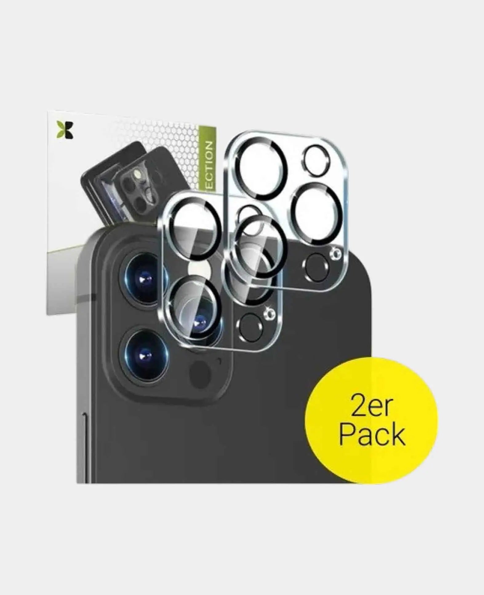 Apfelkiste - (2er Set) iPhone 15 Pro / iPhone 15 Pro Max Kamera Objekt