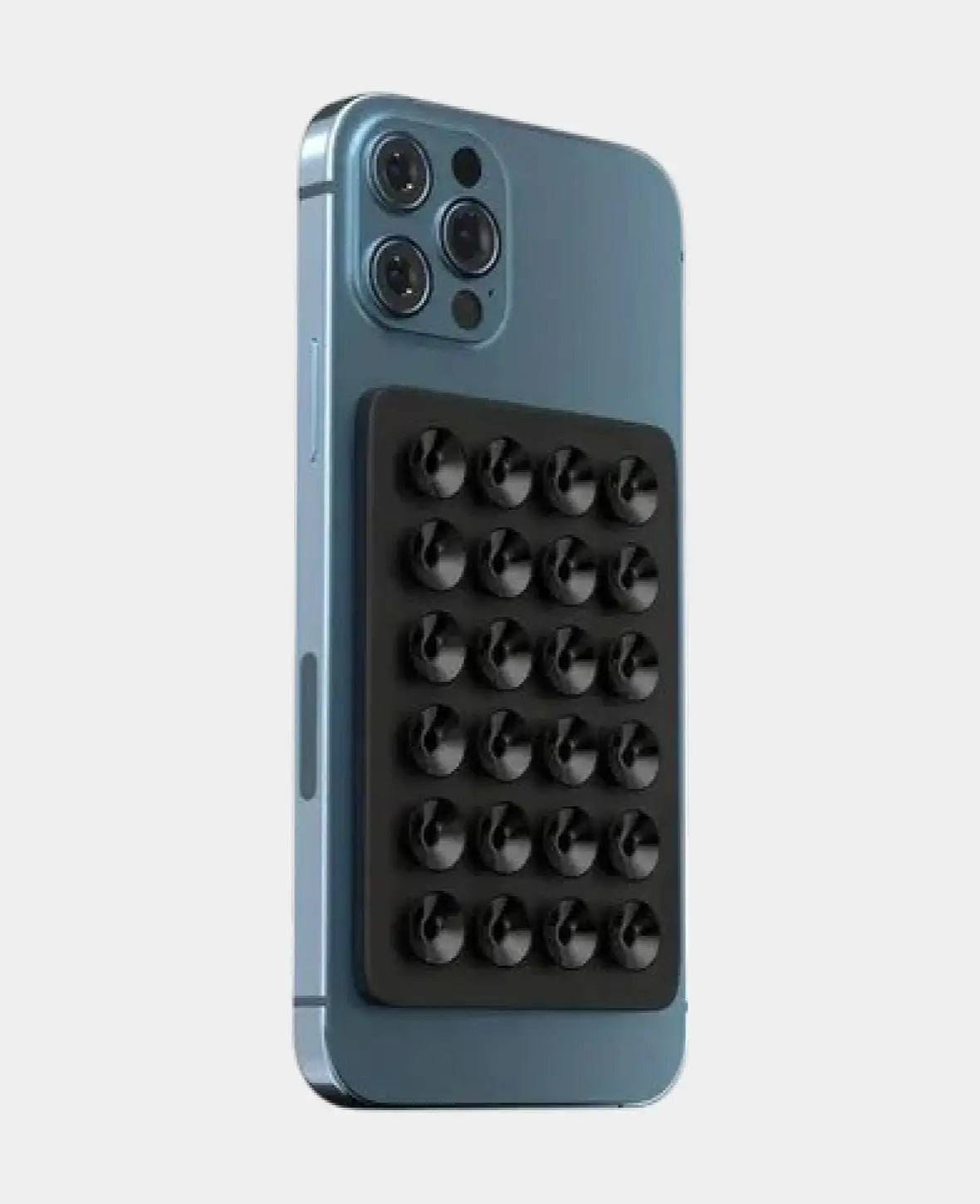 Universal Silikon Saugnapf Smartphone Halterung Selbstklebend - Schwar