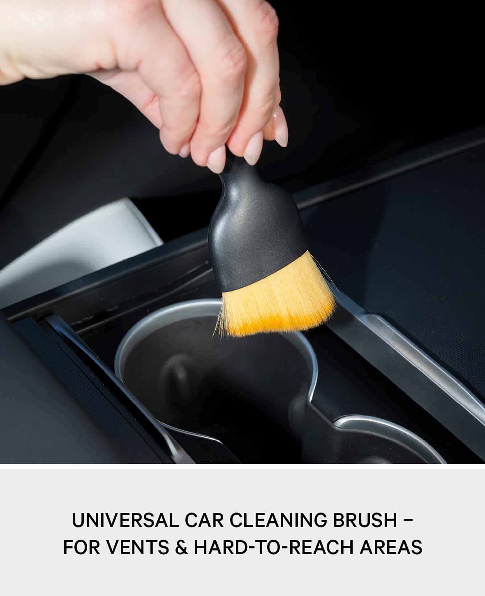 Brosse de nettoyage universelle pour l'entretien de l'habitacle de voiture