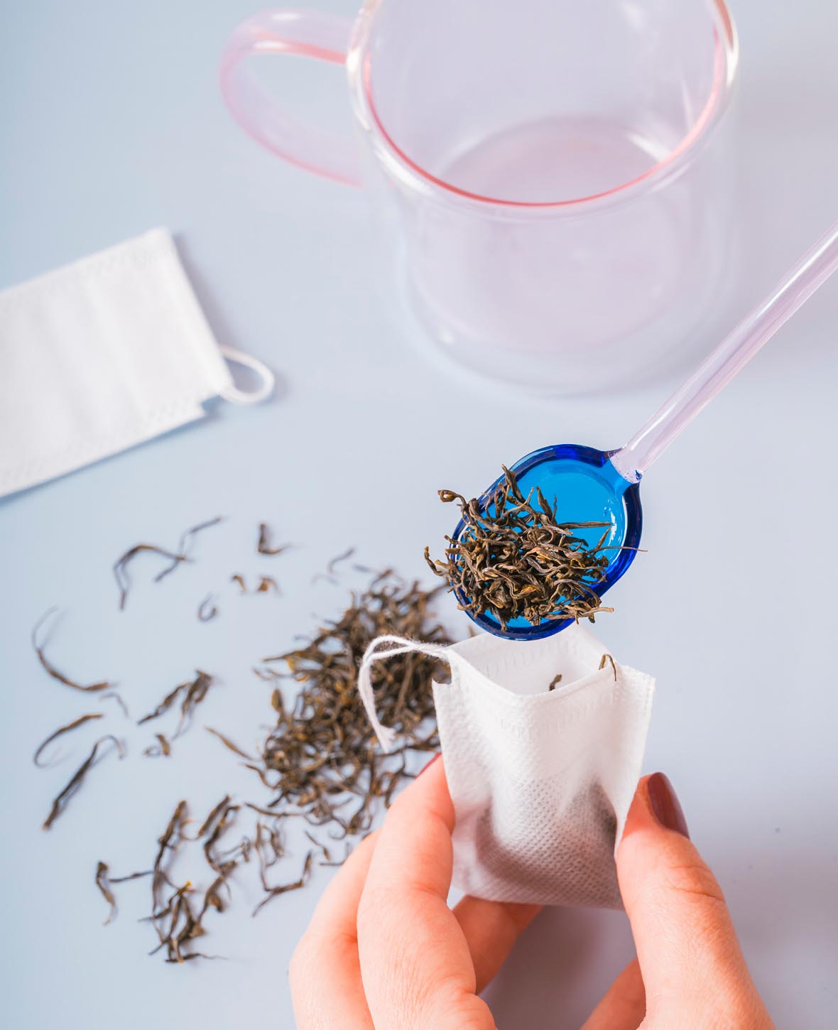 (100 pcs set) Tea Bags for Self-Filling DIY Filter Bags for Loose Tea