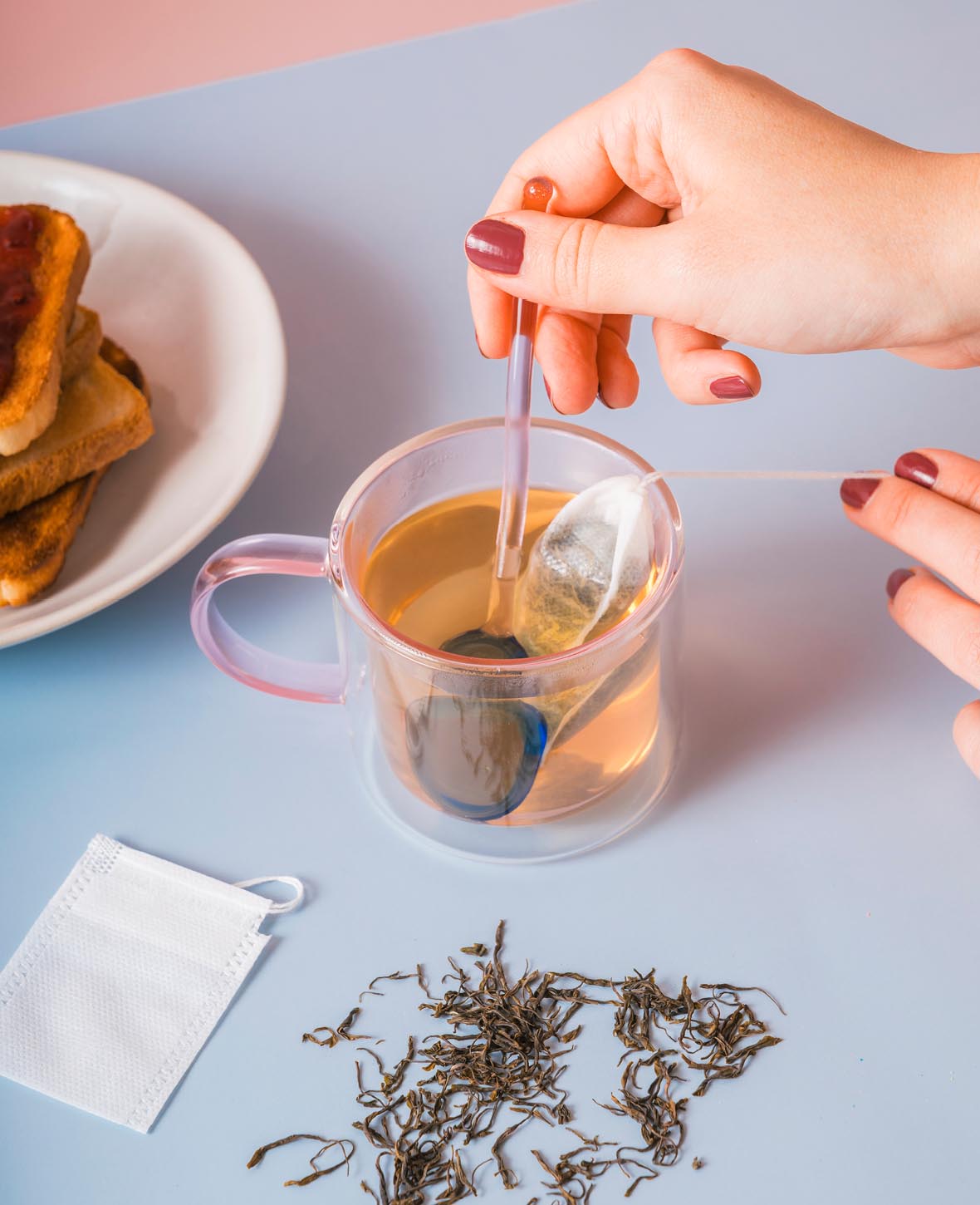 (100 pcs set) Tea Bags for Self-Filling DIY Filter Bags for Loose Tea