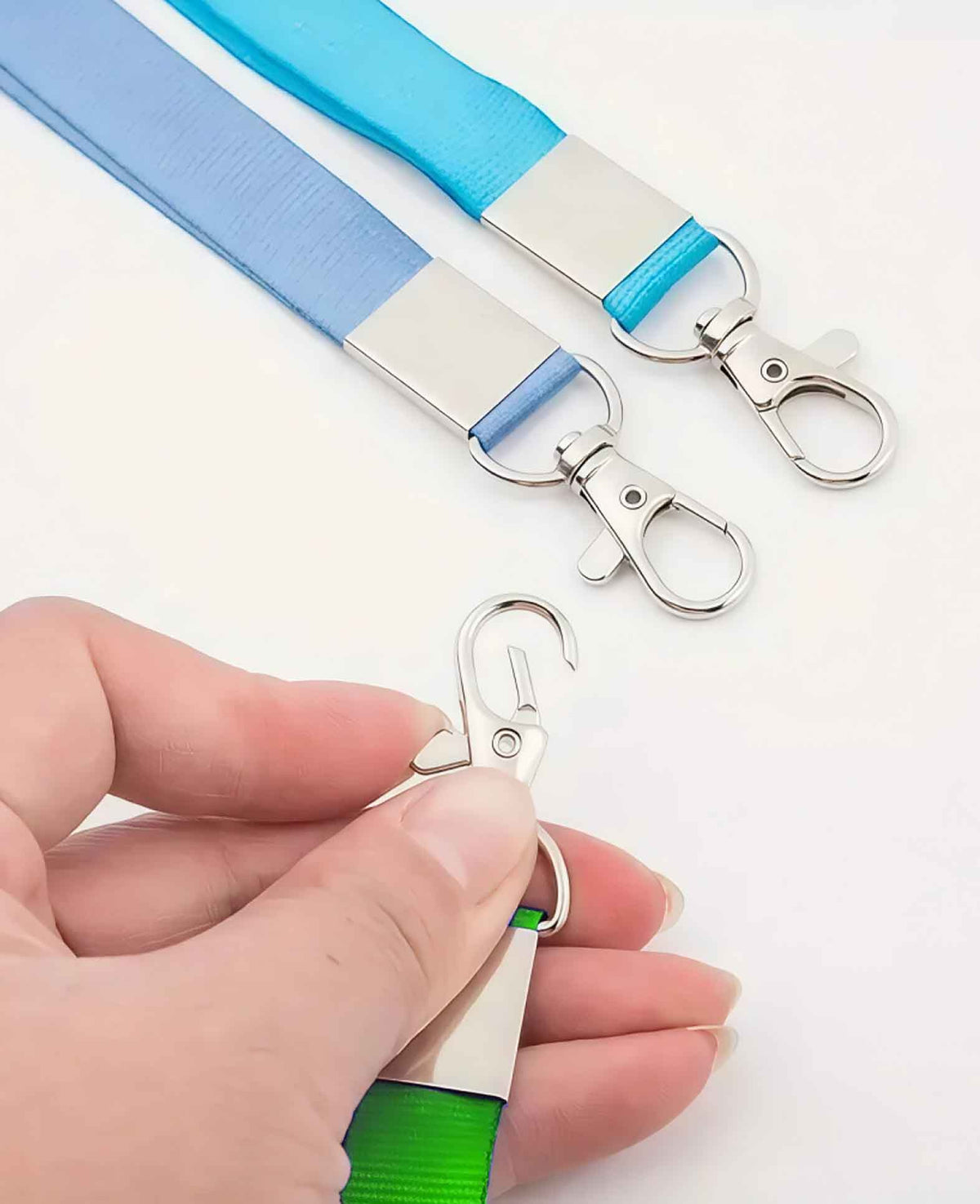 (48cm) Anti-Lost Lanyard Neck Strap Keychain - Light Green