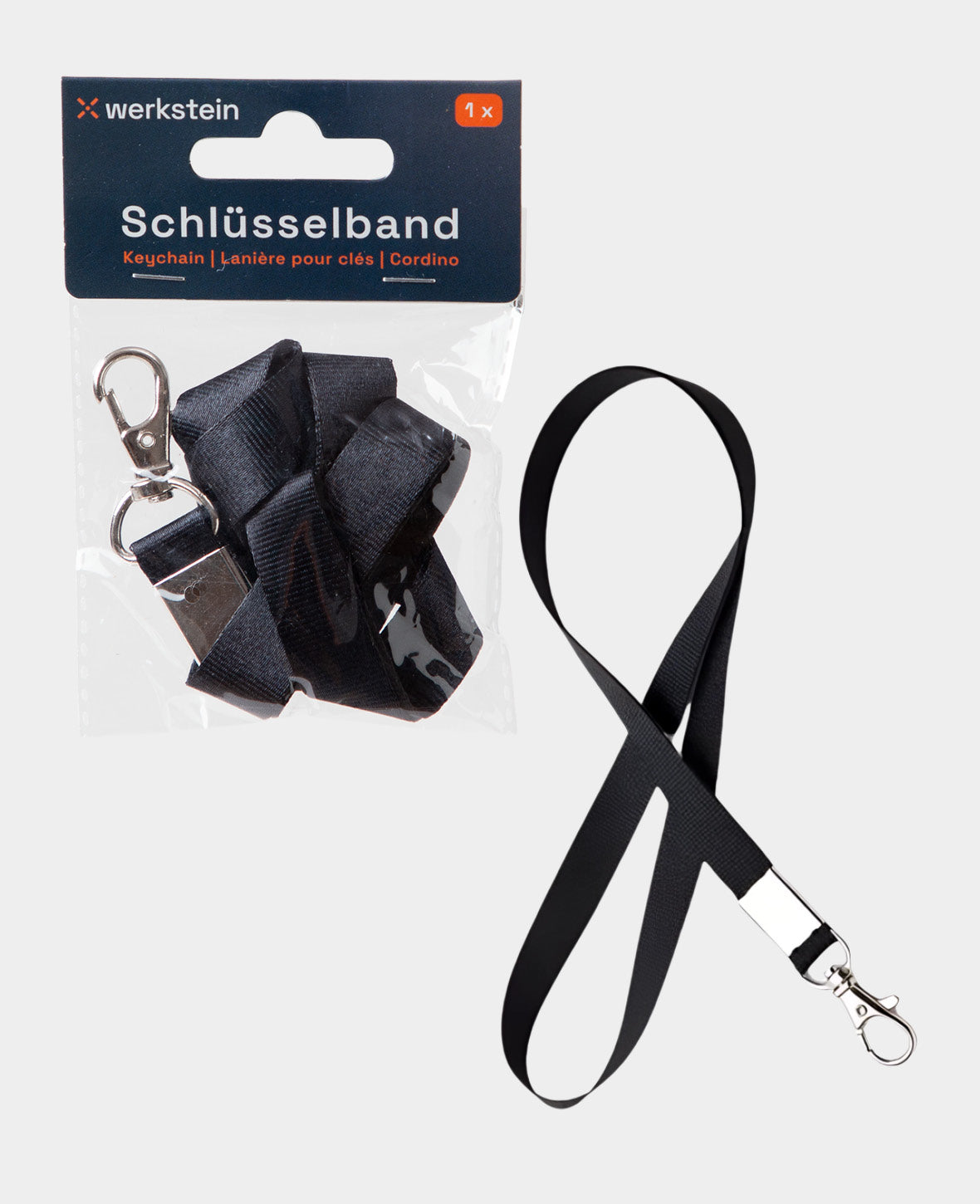 (48cm) Anti-Lost Lanyard Neck Strap Keychain - S