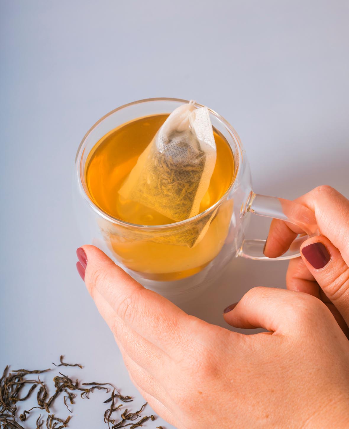 (250ml) Double Wall Cappuccino Glass Coffee Cup Tea Mug - Transparent