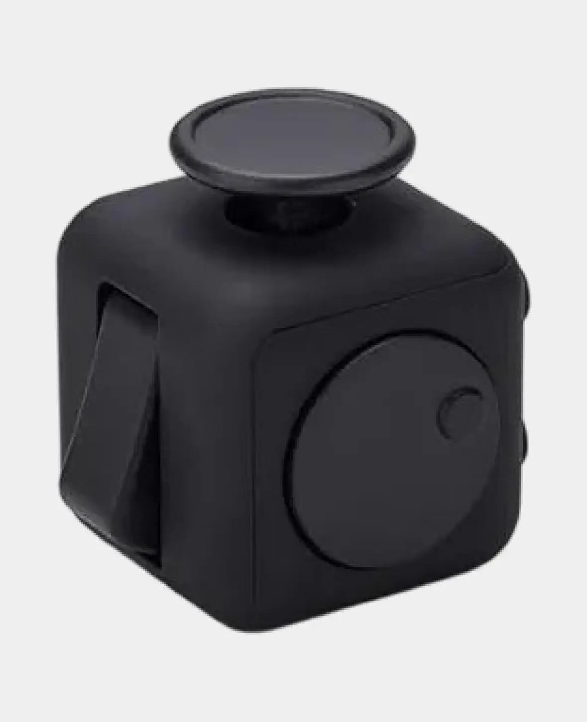 Fidget Cube Anti Stress Würfel mit 6 Funktionen - Schwarz, 3 x 3cm