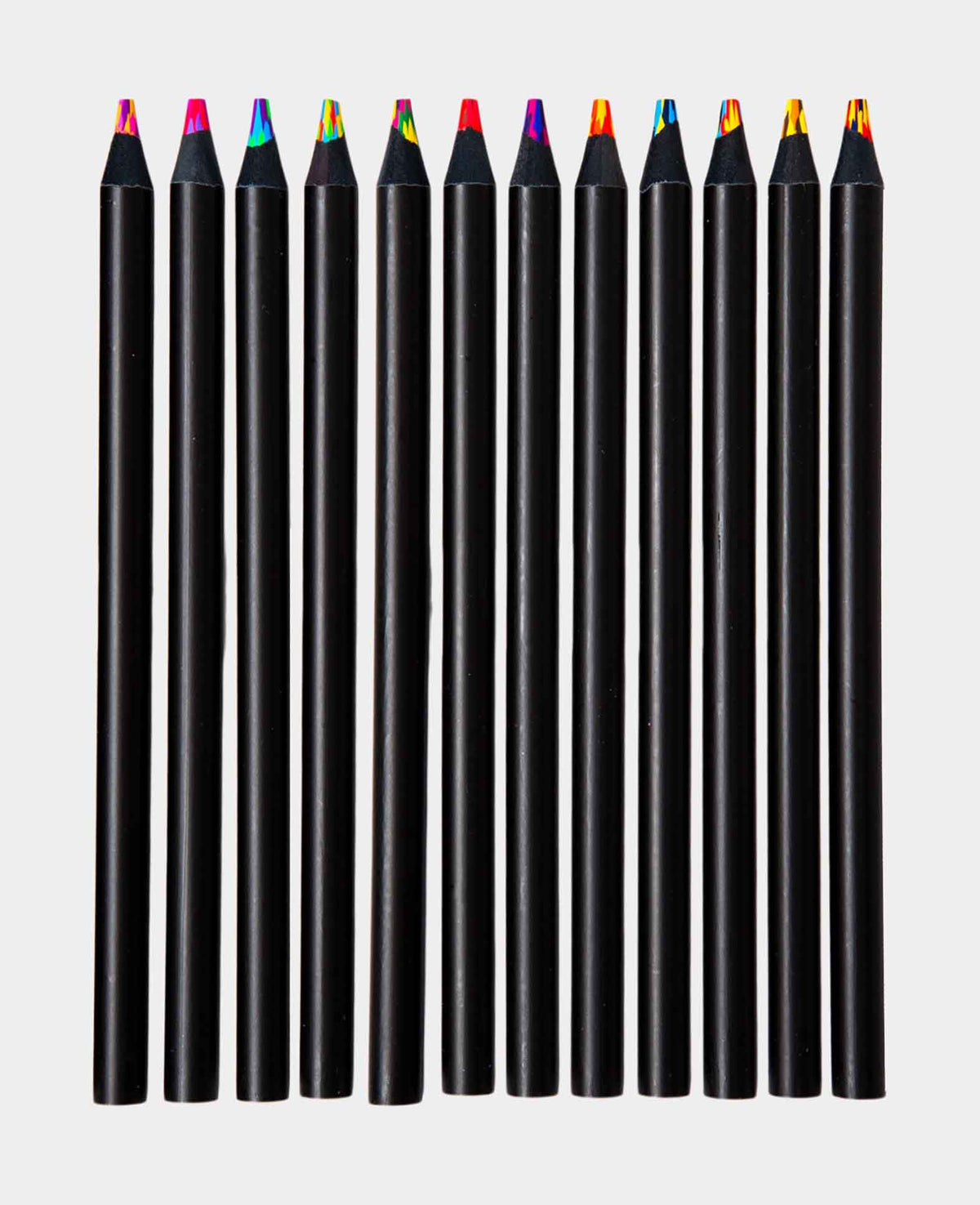 Crayons de couleur dégradés pour enfants, 17,5 cm, 12 pièces