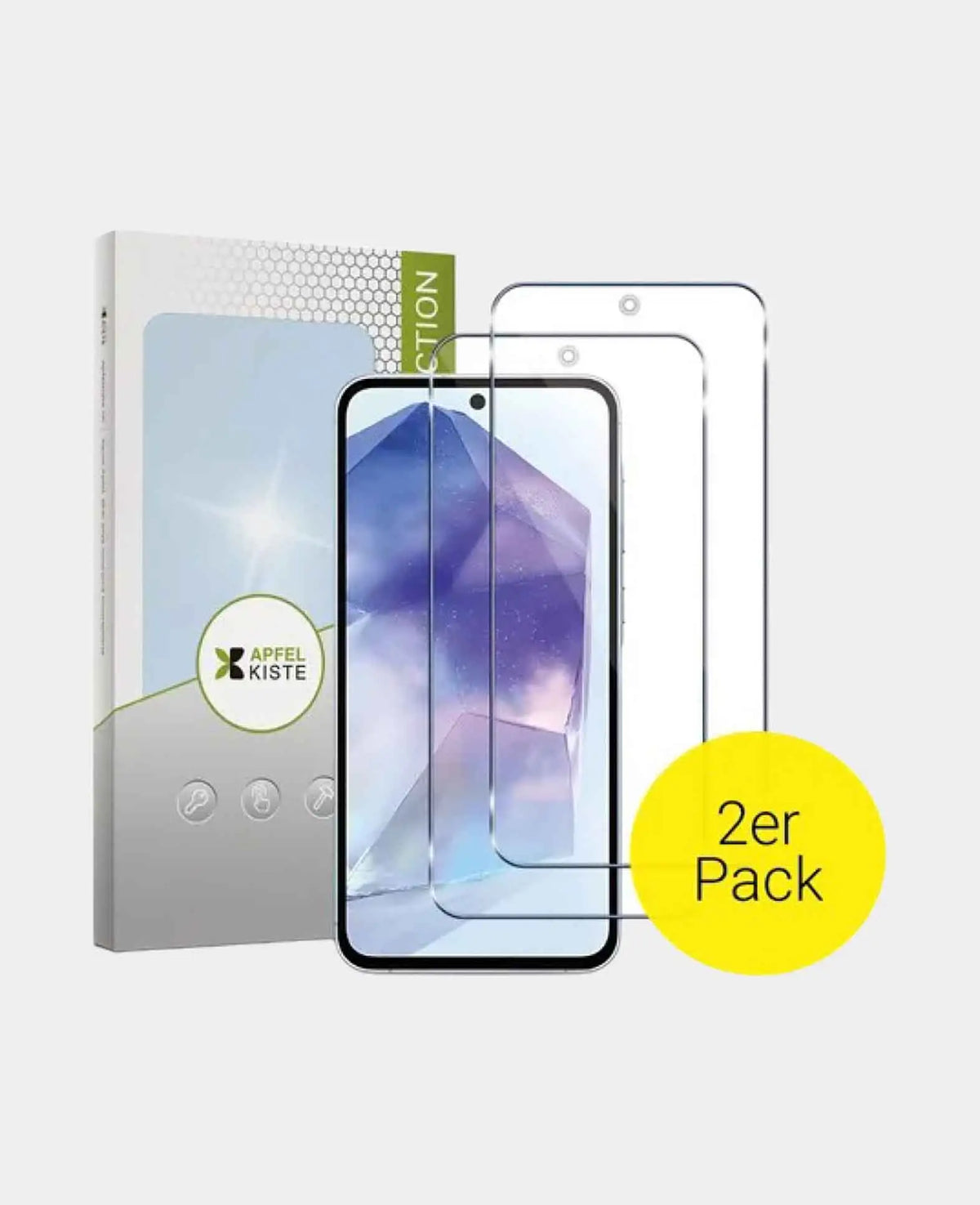 Apfelkiste - (2-pack) Samsung Galaxy A55 / A35 Tempered Glass Screen Protector