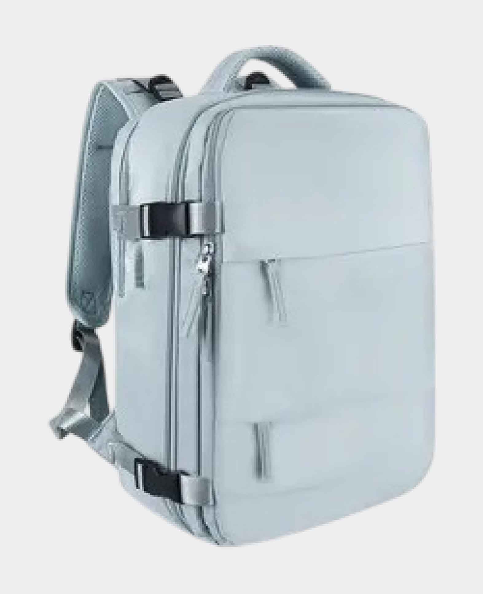 (42x31cm) 20L Reise Rucksack Handgepäck Tasche mit Schuh- / Nassf