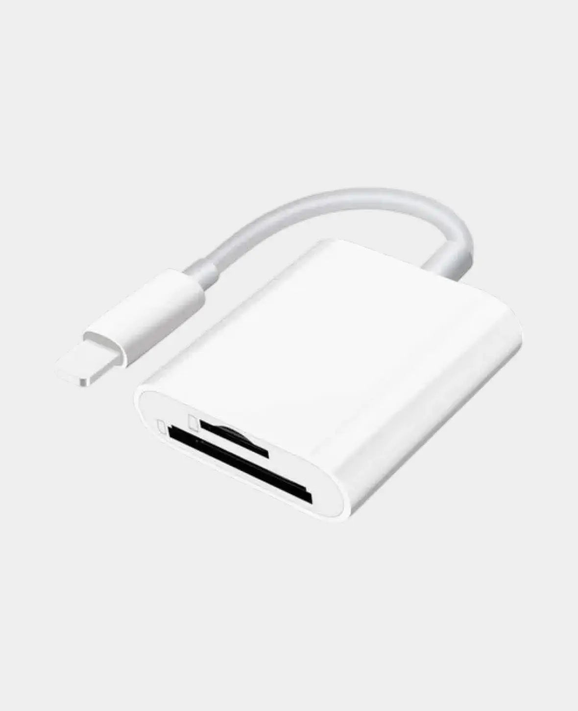 Lightning Card Reader for SD and Micro SD Memory Cards