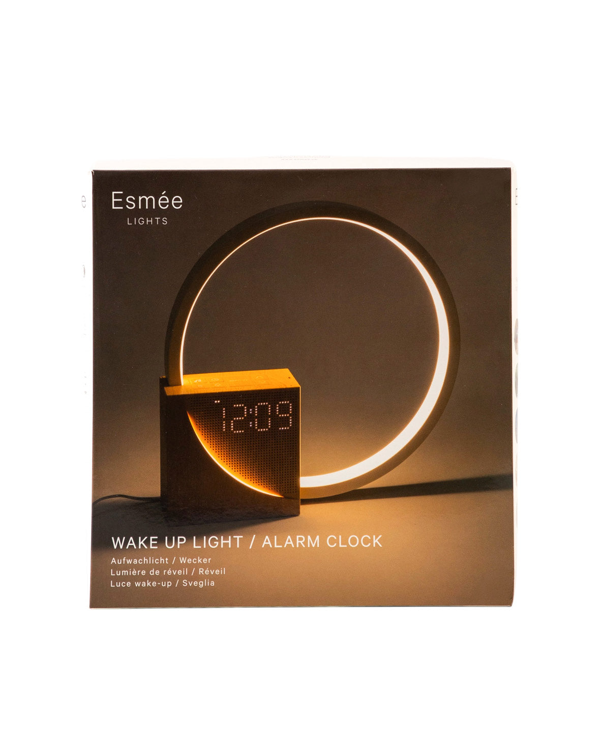 Wake Up Licht USB Wecker Dimmbares Touch Control Nachtlicht, Ø23cm