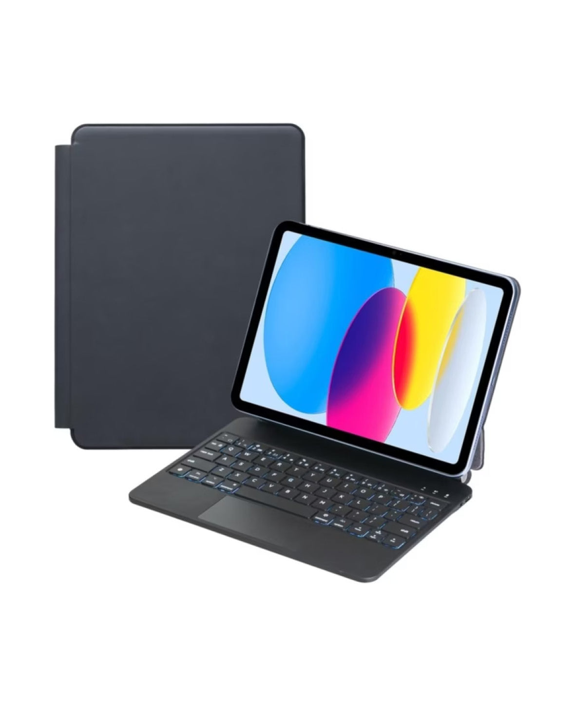 iPad 11/10.9 Leather Case Smart Cover Magnetic Bluetooth Keyboard
