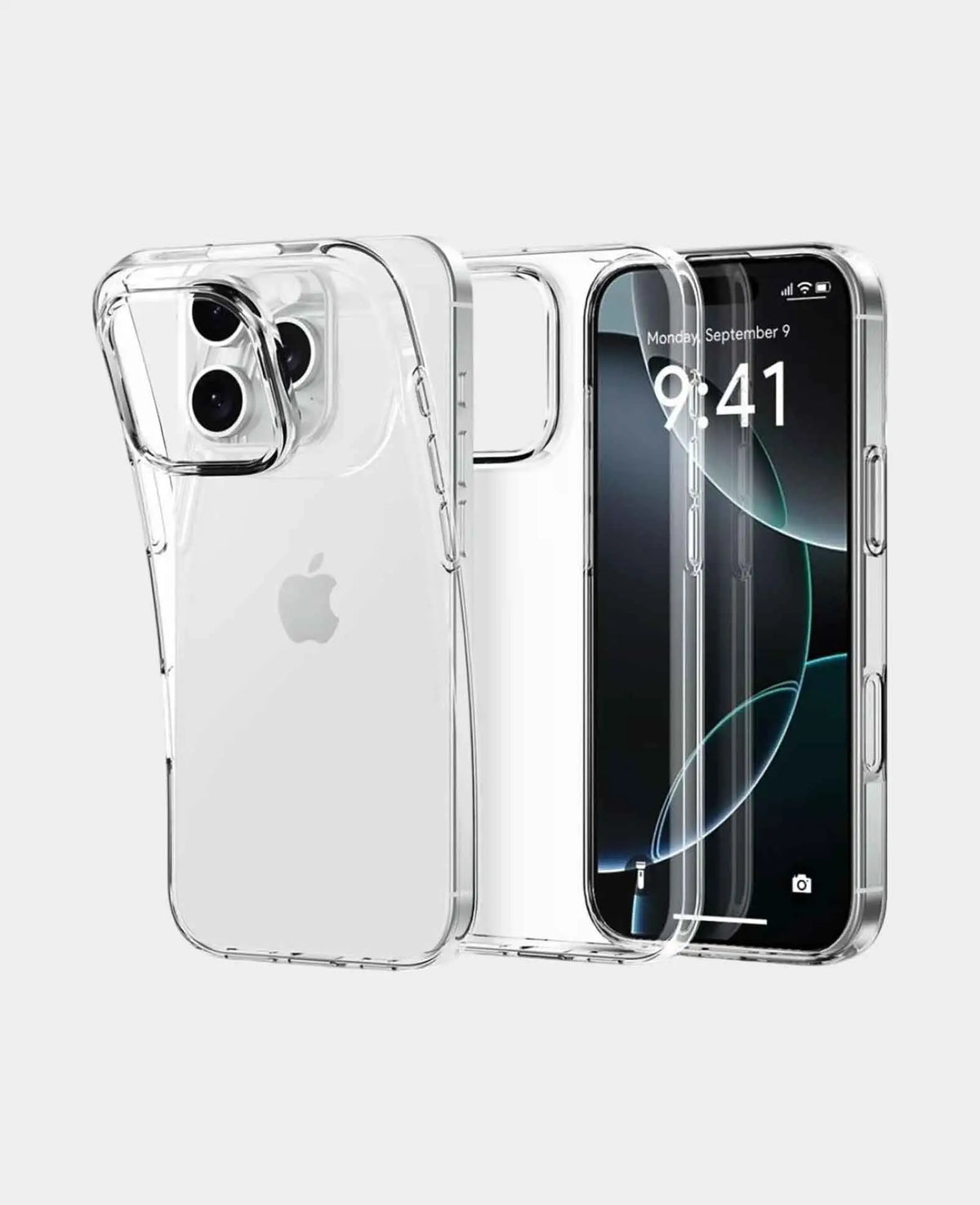 iPhone 16 Pro Max Gummi Case Hülle Slim Design 1.0 mm - Transparent