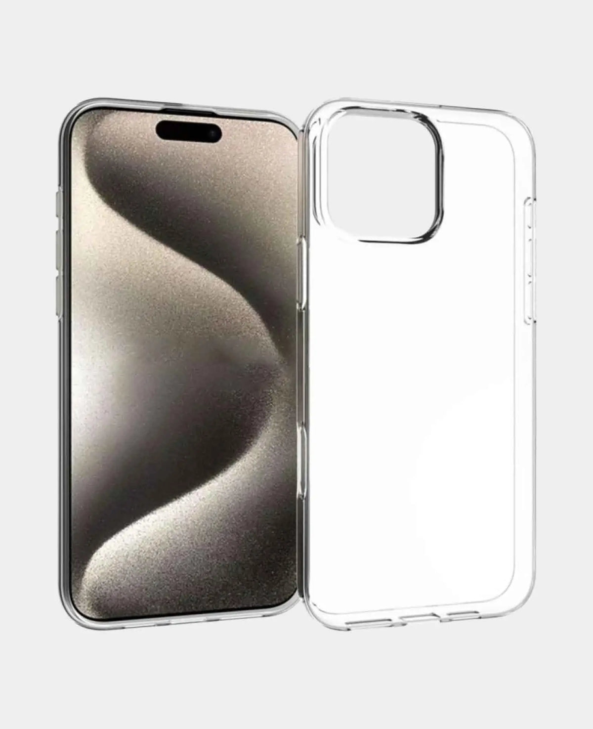 iPhone 16 Pro Max Gummi Case Hülle Slim Design 1.0 mm - Transparent