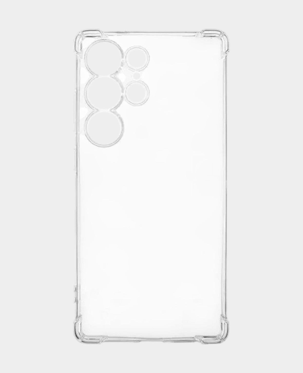 Samsung Galaxy S25 Ultra Rubber Case Air Cushion - Transparent
