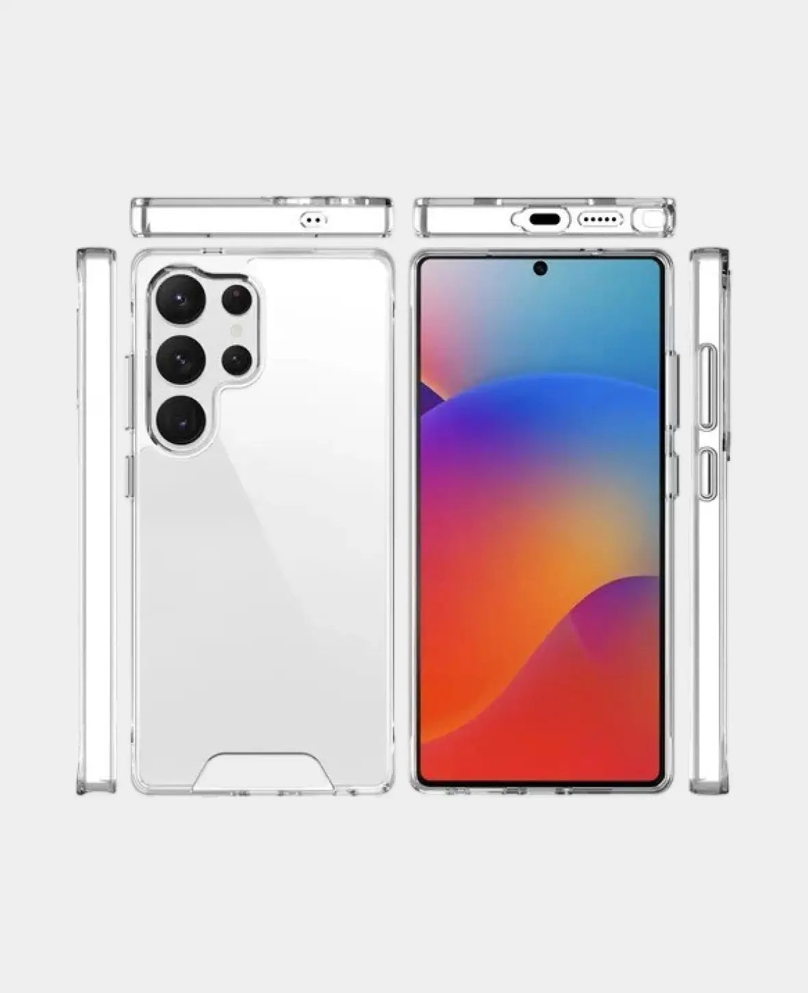 Samsung Galaxy S25 Ultra Hybrid Hülle TPU Bumper