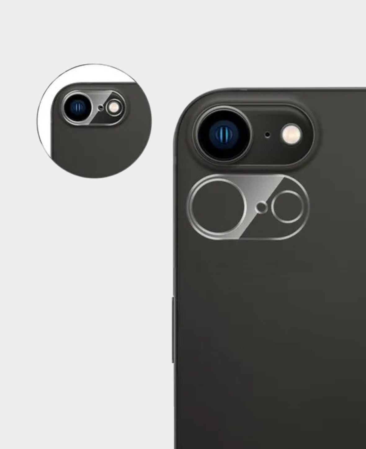 iPhone 16e Camera Lens Protector Full Protection - Transparent