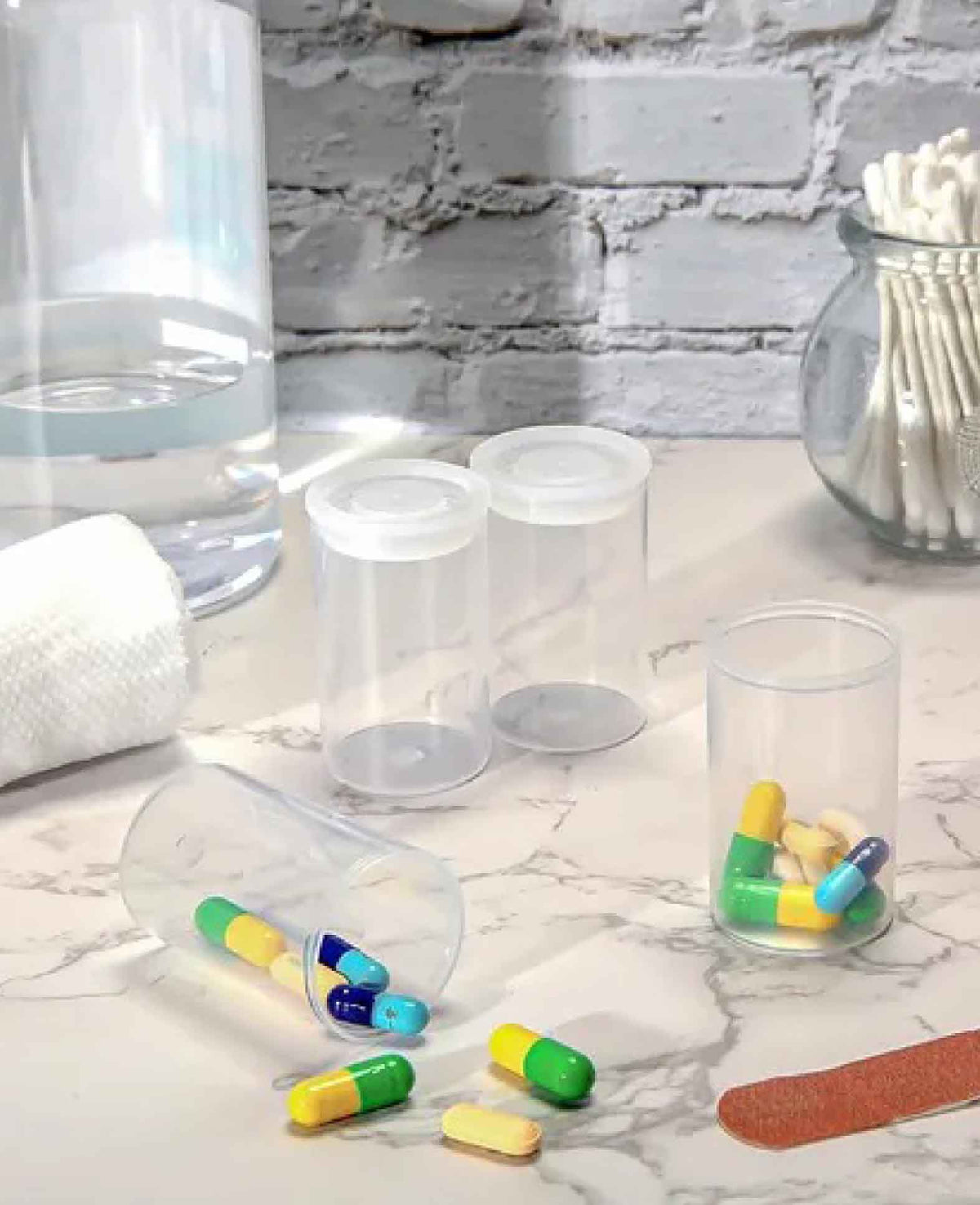 (20er Set) Universelle Filmdosen für Tabletten/Kleinteile (Wasserdicht) - T