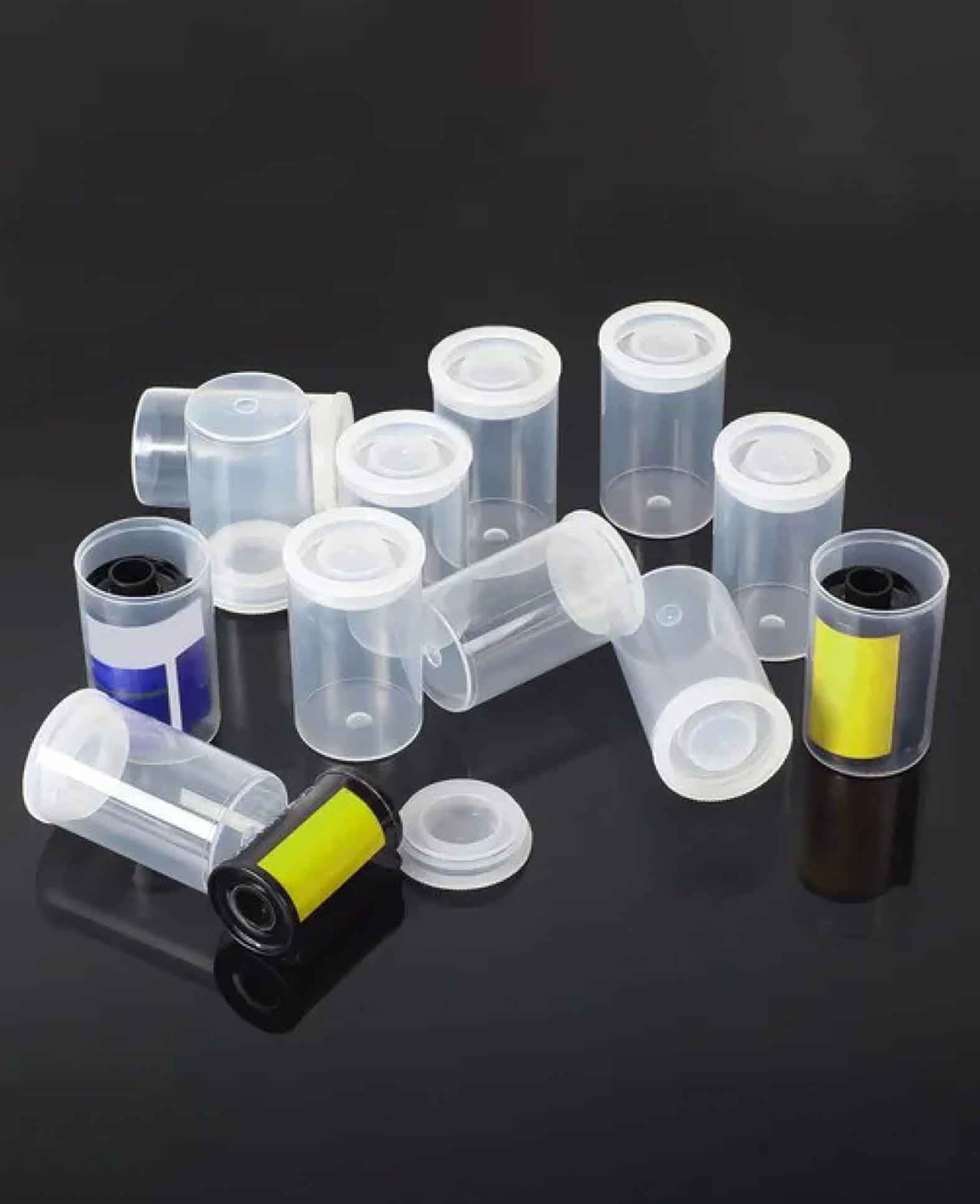 (Set of 20) Universal Film Canisters for Tablets/Small Parts (Waterproof) - T