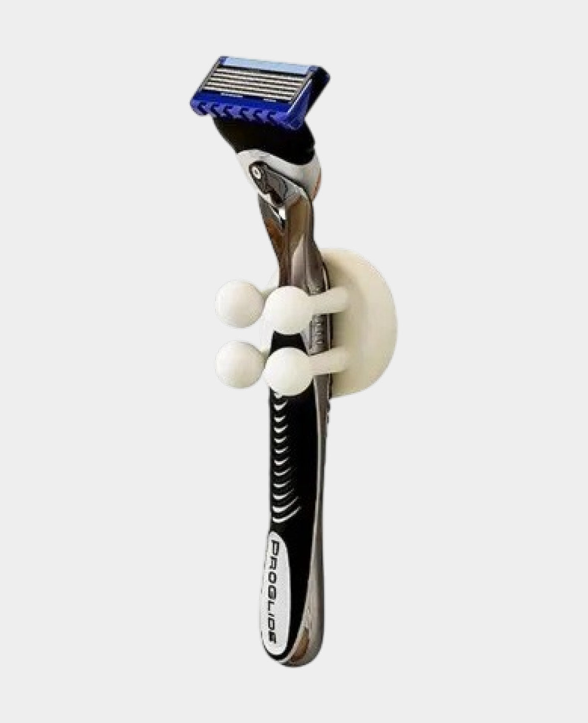(35x35mm) Support mural auto-adhésif Pince pour brosse à dents Porte-serviettes, Blanc