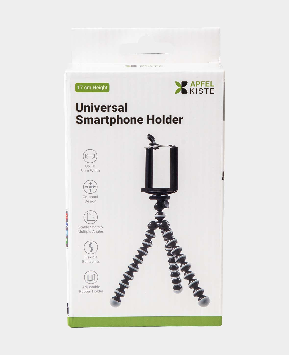(17cm) Trépied universel pour téléphone portable Support de téléphone portable - Noir
