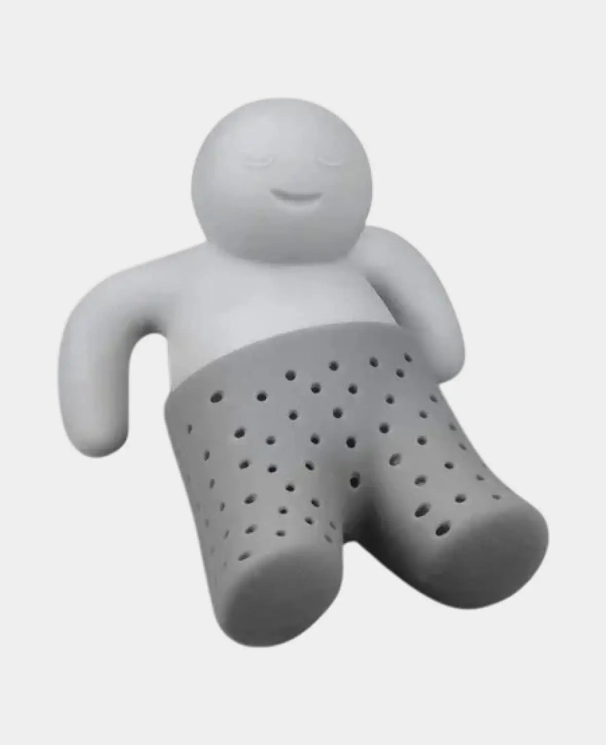 Silicone Infuser Tea Man Tea Strainer Tea Ball for Loose Tea - Grey