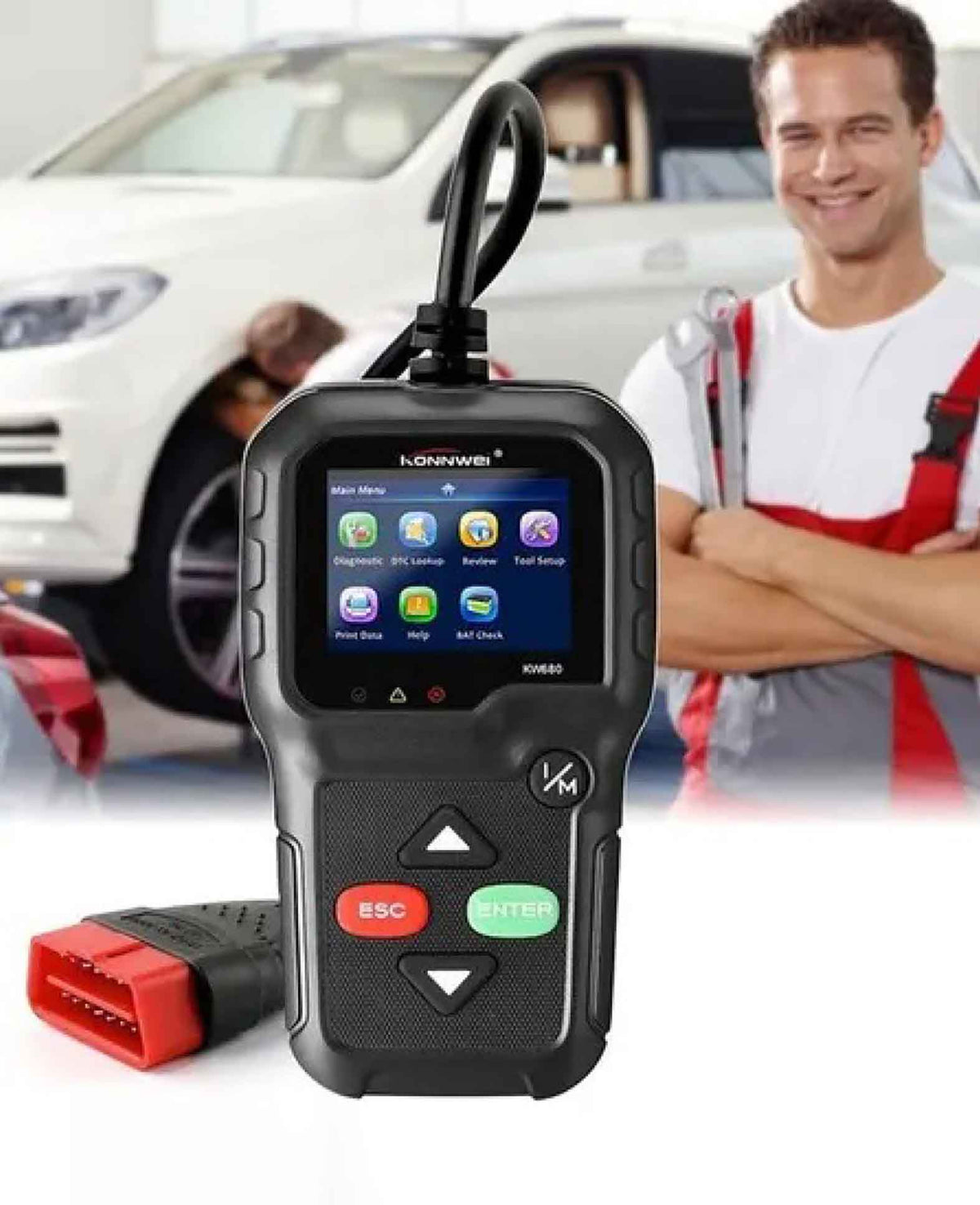 Universal Auto KFZ Diagnose Scanner Motor Fehlercode Auslesegerät (OBD