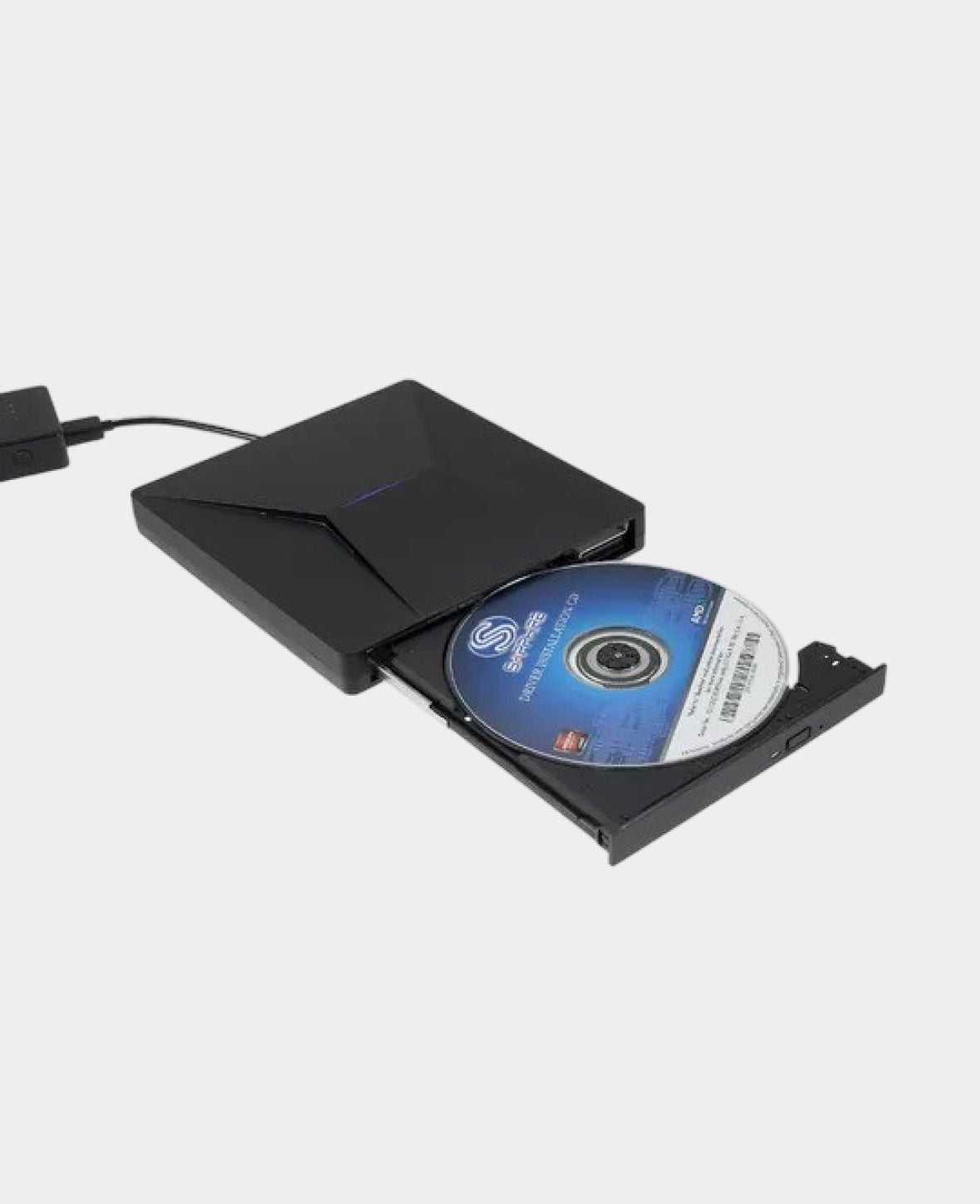 2in1 Slim Super Drive USB C & USB 3.0 CD DVD-RW External Burner