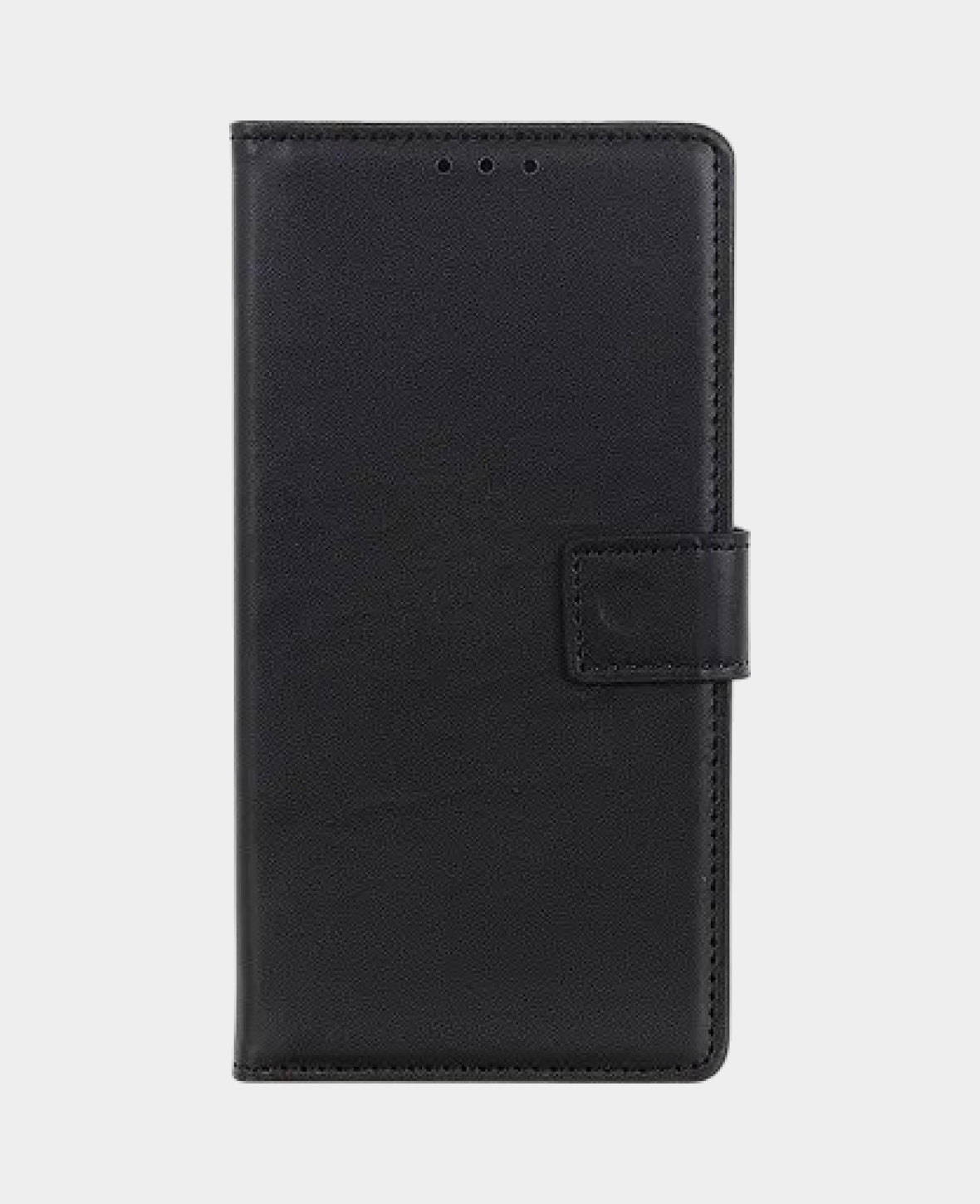 iPhone 11 Leather Wallet Case Flip Cover with Card Slots - Black