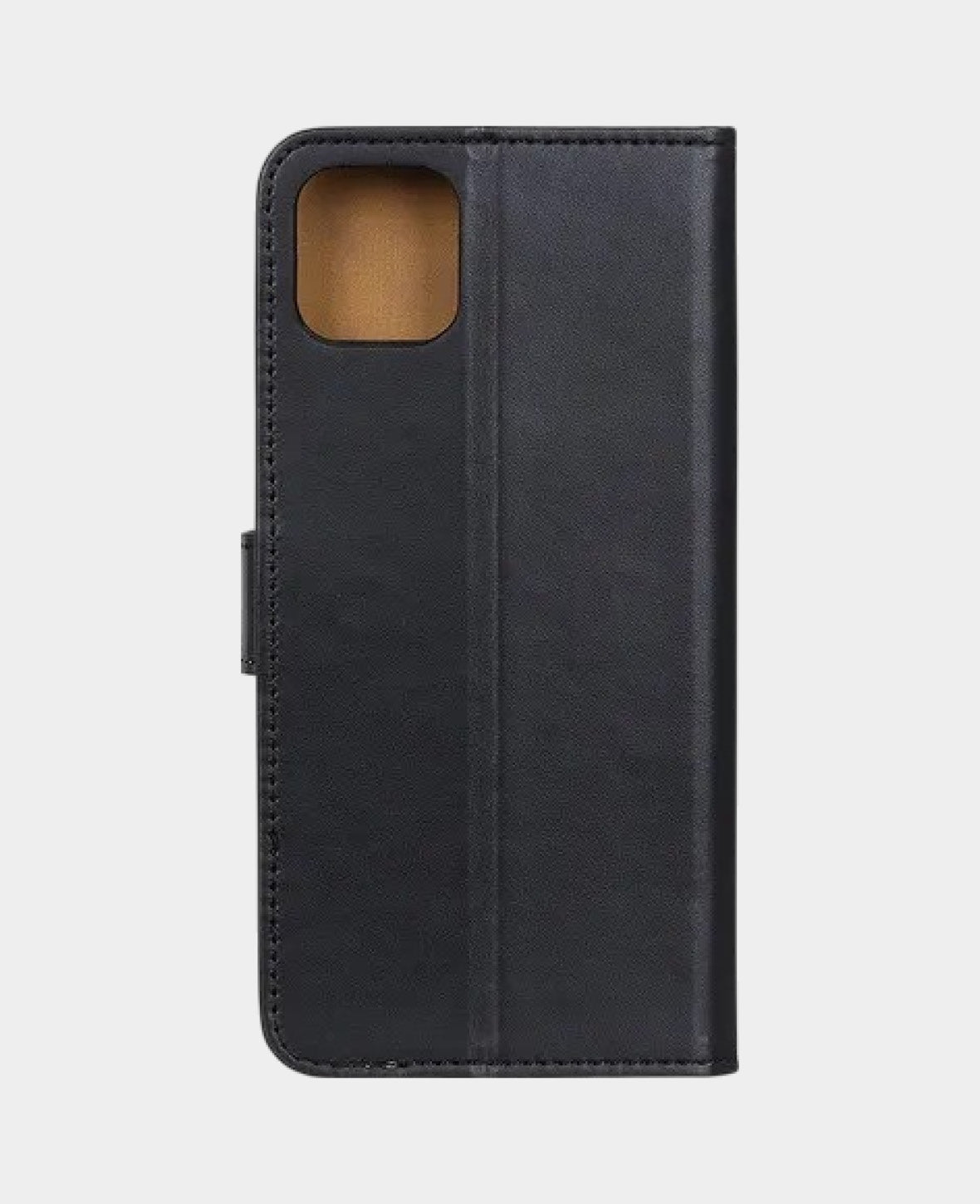 iPhone 11 Leather Wallet Case Flip Cover with Card Slots - Black