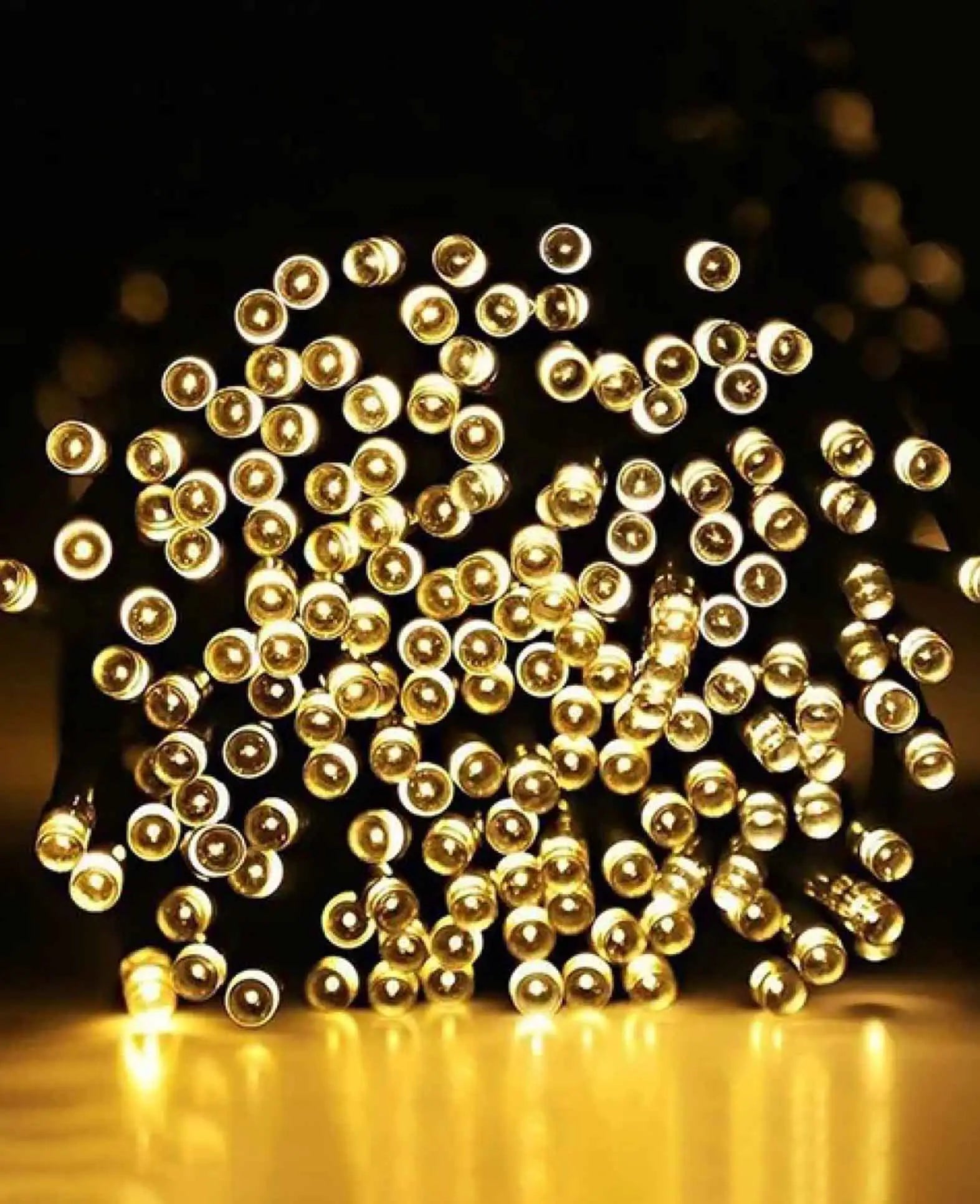 (22m) 200 LED Guirlande lumineuse solaire décorative extérieure IP65 - Chauffe
