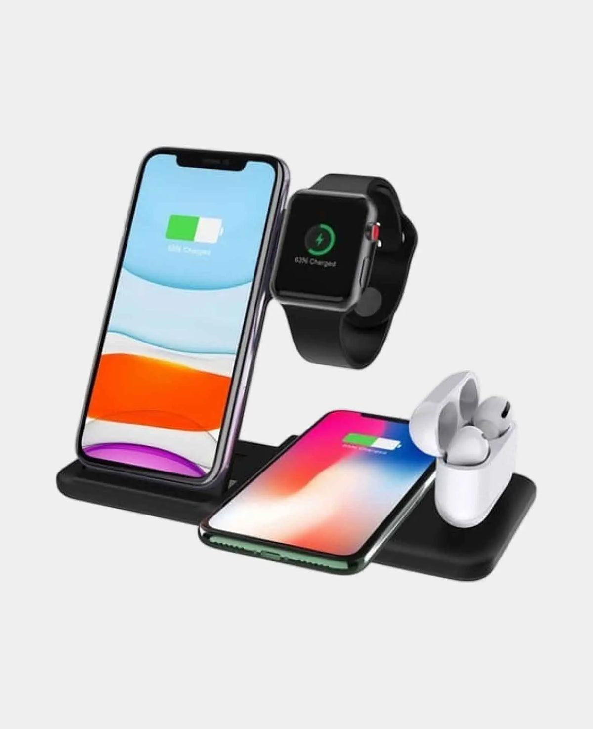 4-in-1 Apple Watch / Smartphone / AirPods 15W Qi Fast Charging Charger