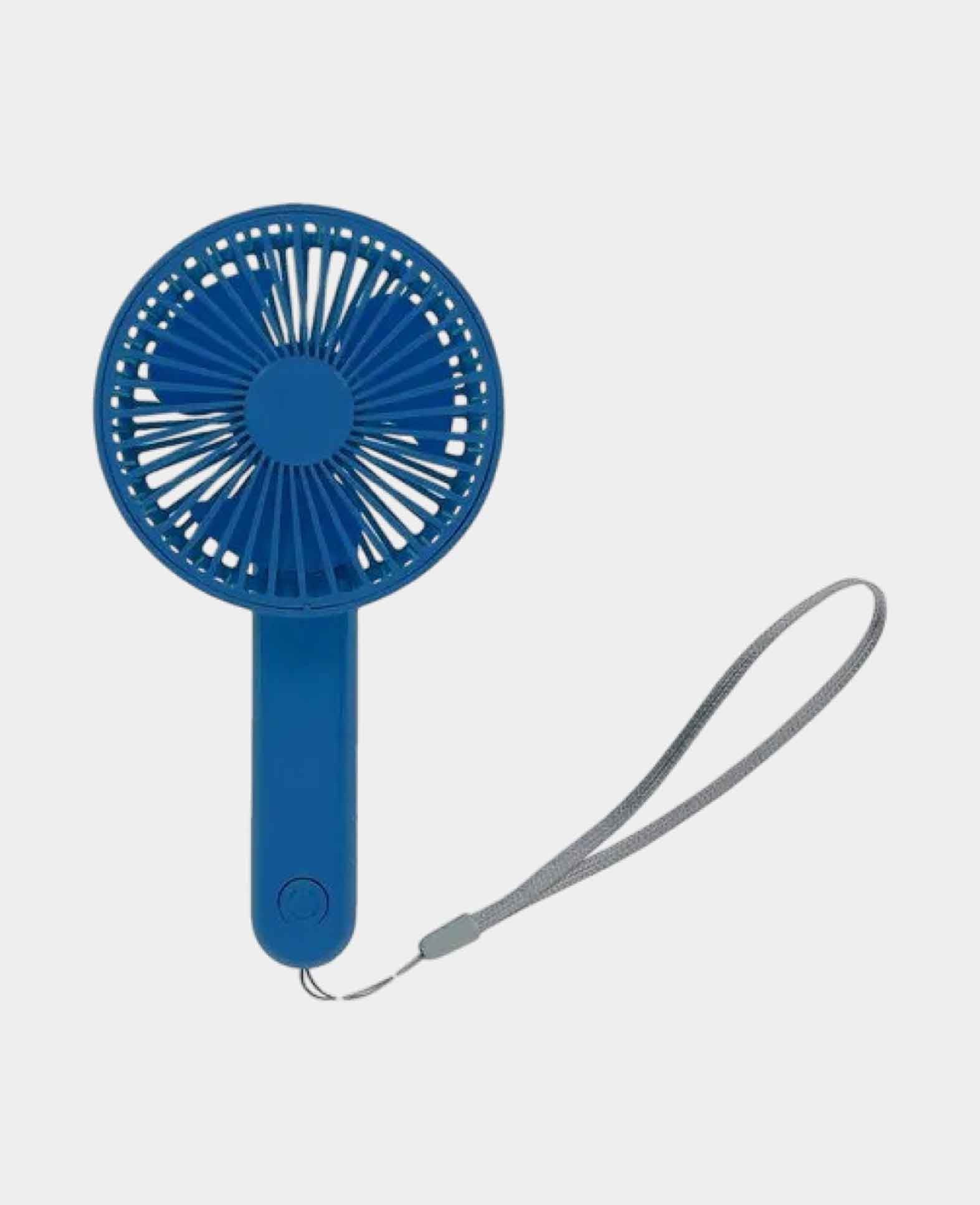 (Ø9.5cm) Hand Ventilator Lüfter Wiederaufladbar 800mAh + Handschlaufe