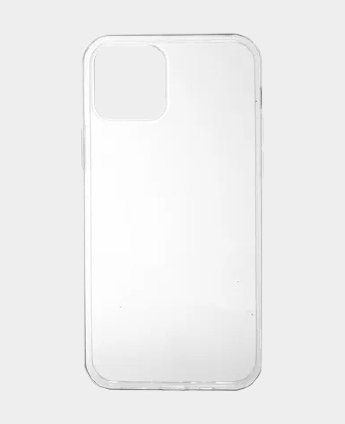 iPhone 12 / iPhone 12 Pro Rubber Case Slim Design 1.0 mm - Clear