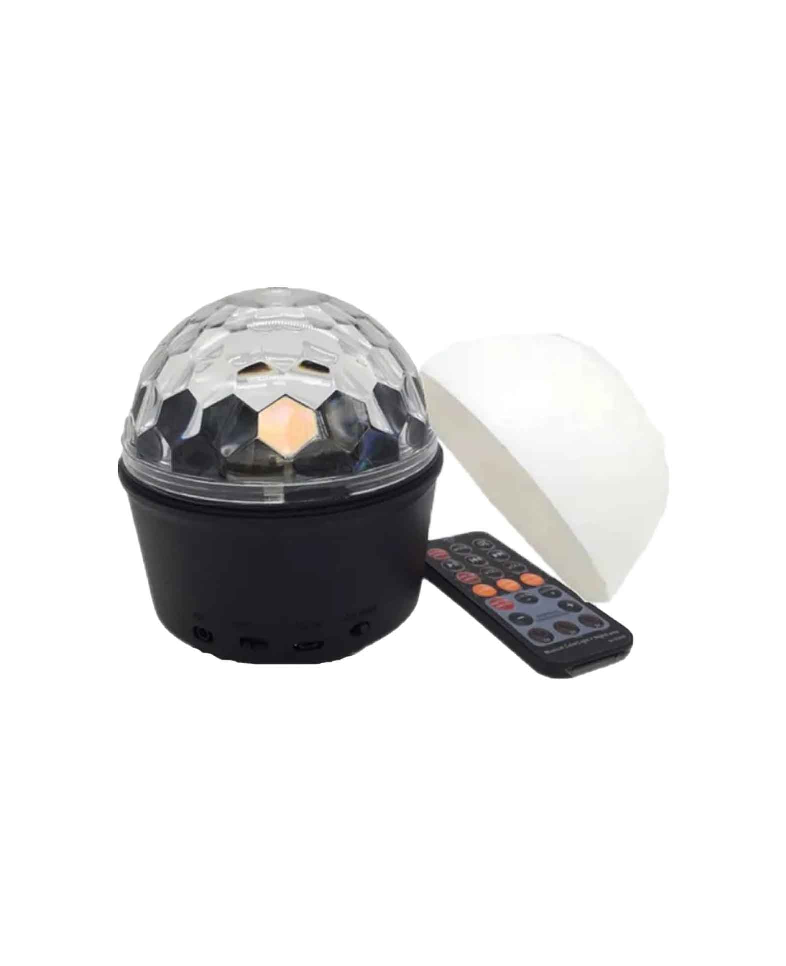 (Ø12cm) Boule disco LED multicolore à commande vocale avec télécommande